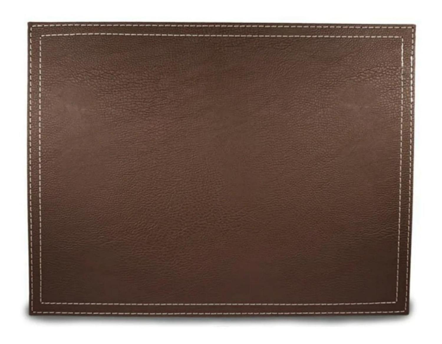 Individual Mesa Cuero 32 X 42 Cms Doral 4 Unidades-2
