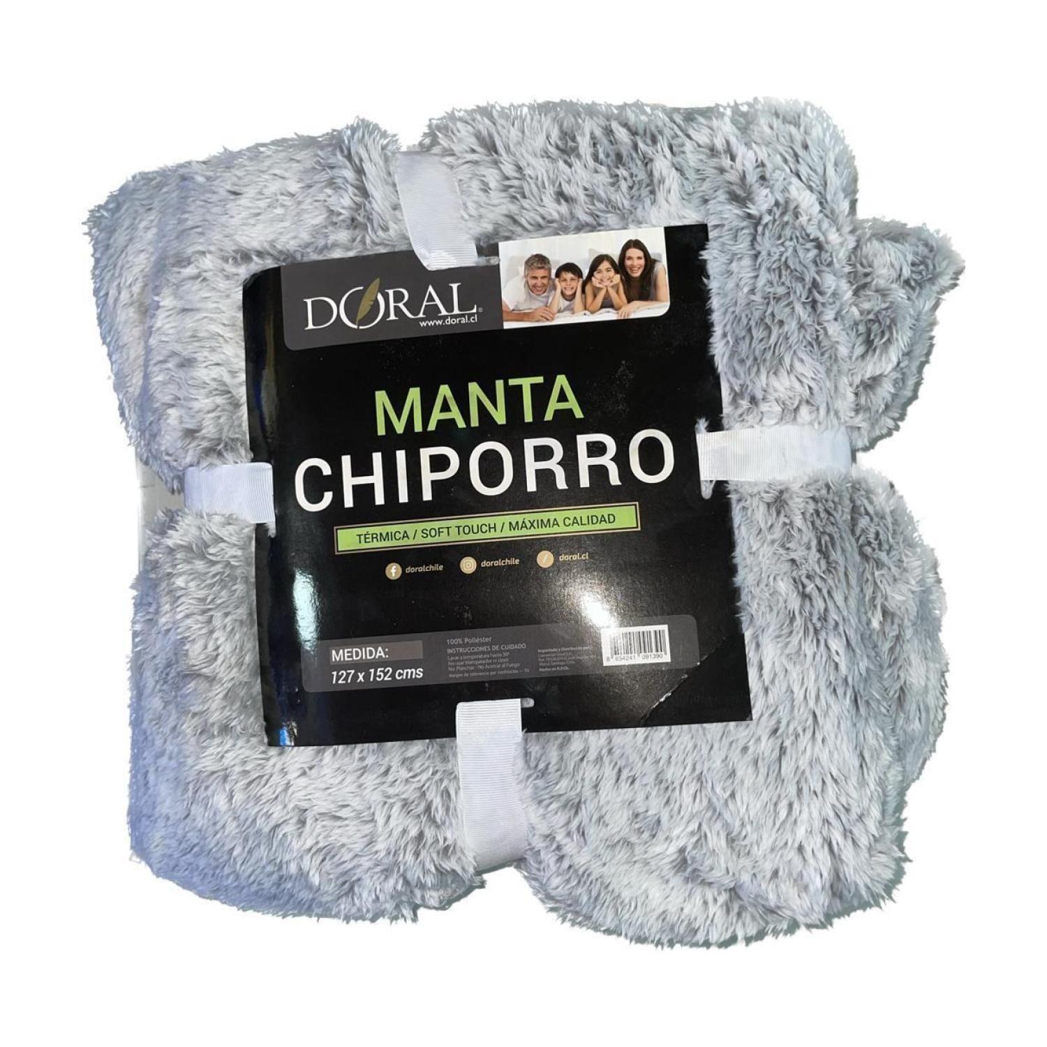 Manta Chiporro Two Tones 127x152 Cm. Doral-0