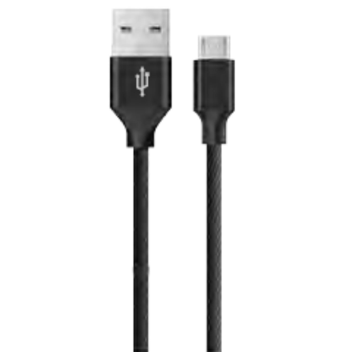 Cable Usb A Micro Usb 2.0. Negro De 3 Mts Con BOX. Tecnolab.-0