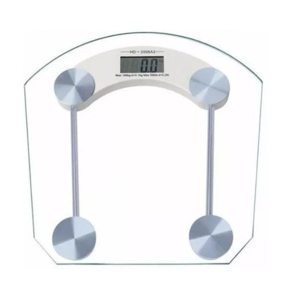 PESA DE BAÑO BALANZA DIGITAL DE VIDRIO 180 KILOS DBLUE-0