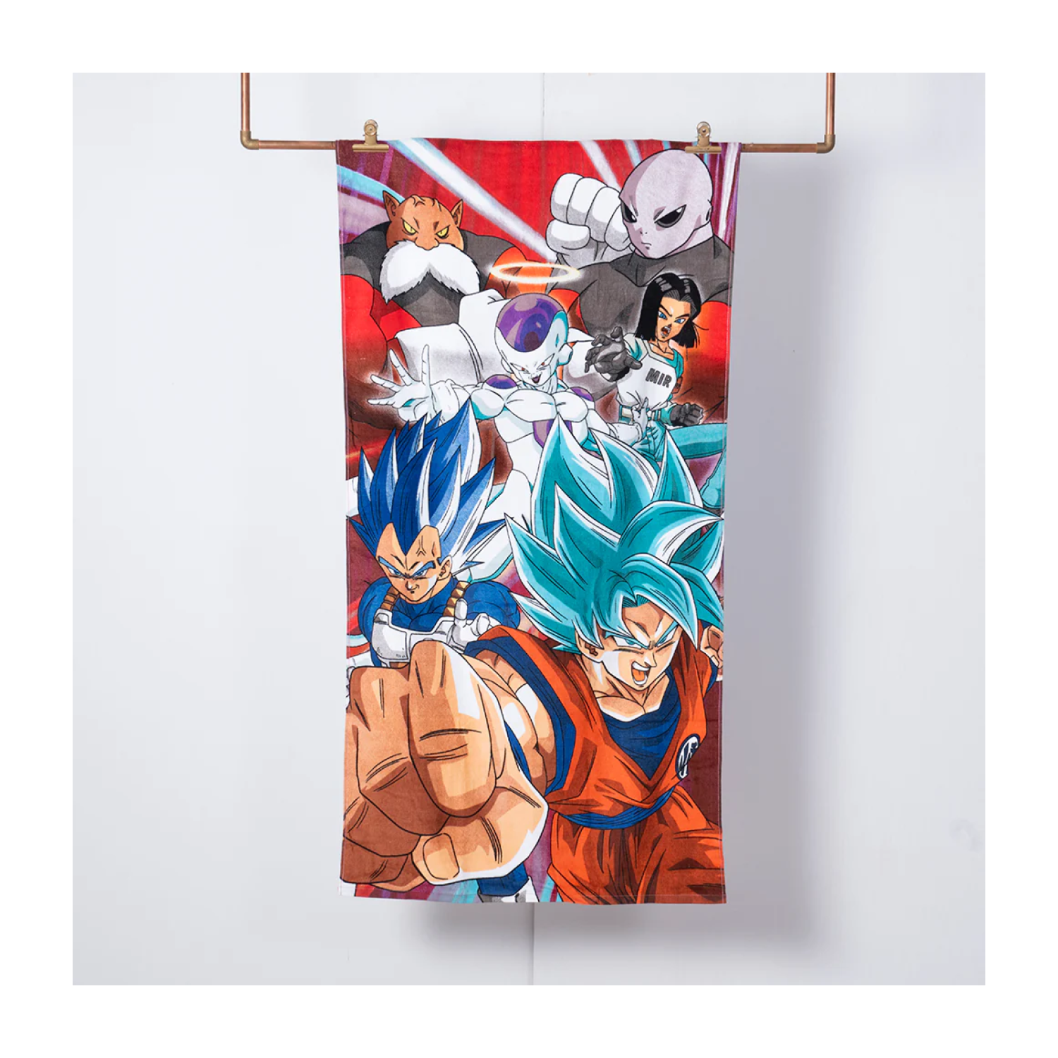 Toalla Playa 70x140 Dragon Ball Freezer Mashini-0
