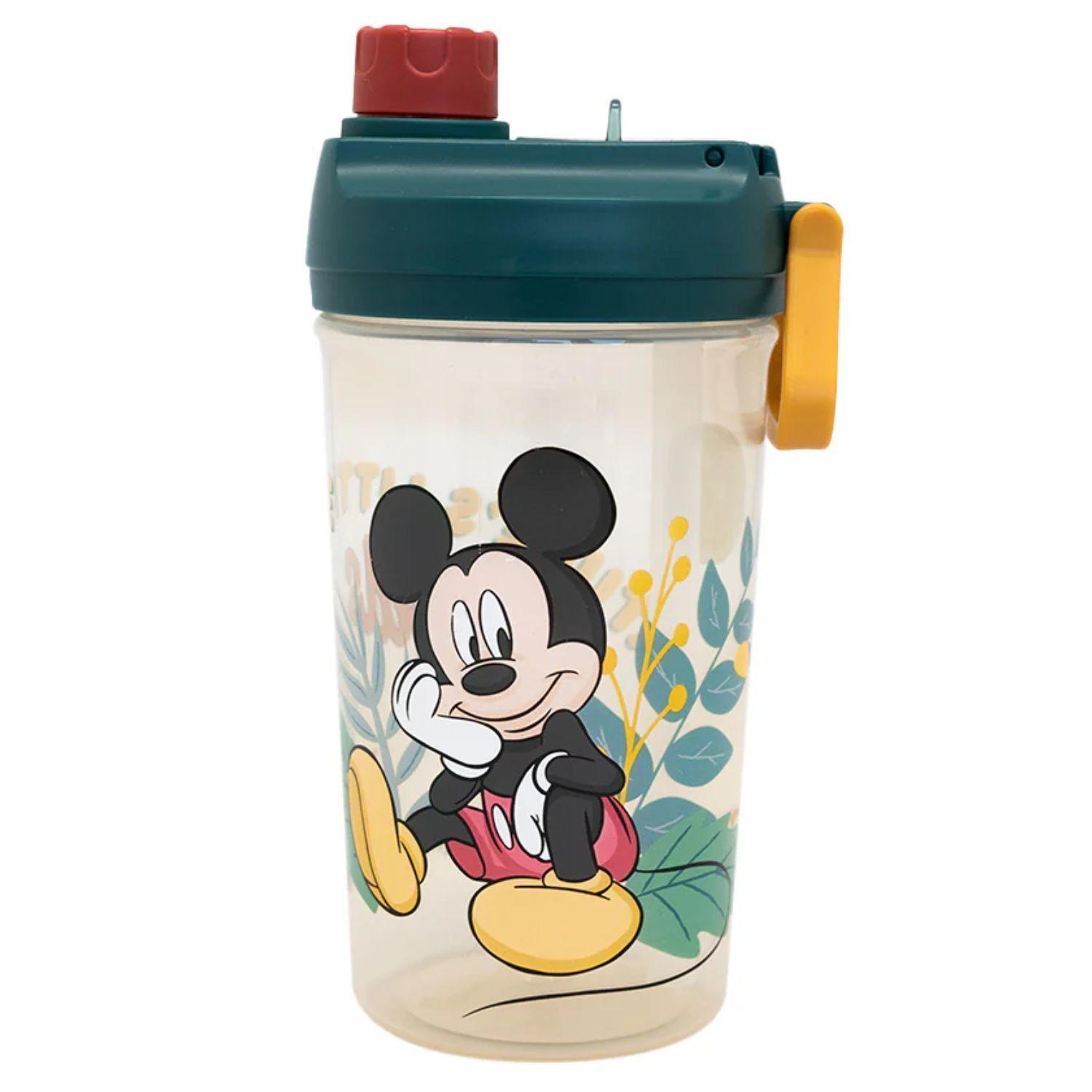 Vaso Mickey Mouse Infantil 2 en 1 Boquilla y Bombilla PS-0