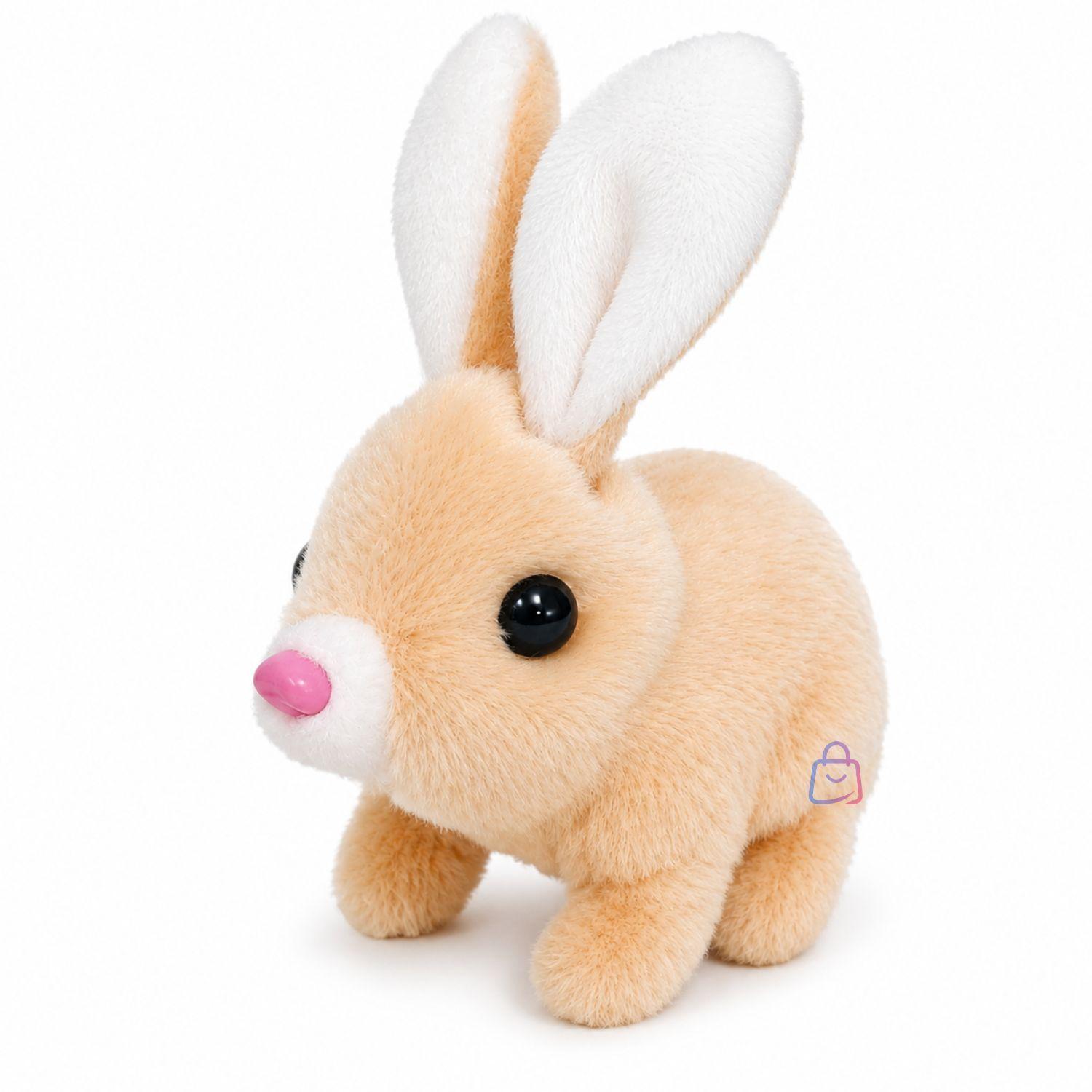 Peluche Conejo Interactivo Cafe Sonido Movimiento PS-2