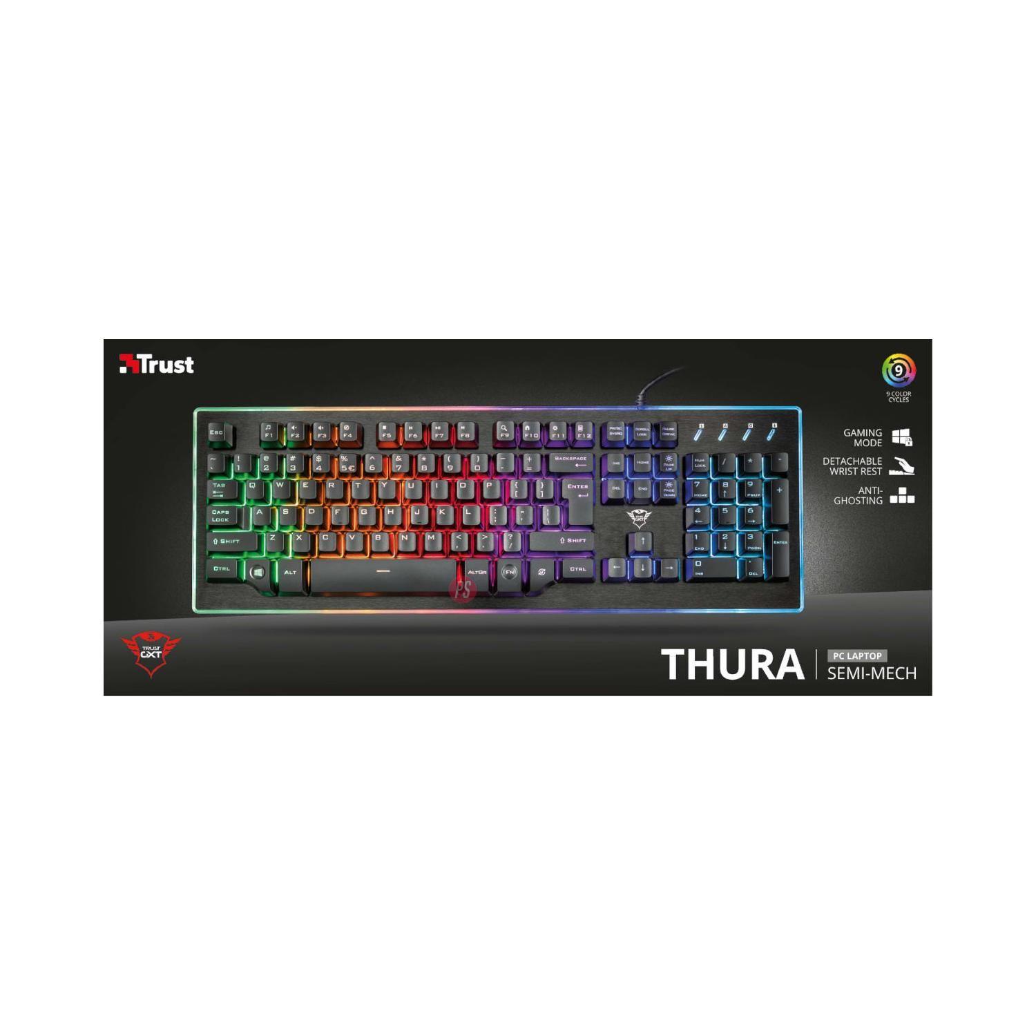 Teclado Gamer Semimecánico Gxt 860 Thura - PS-4