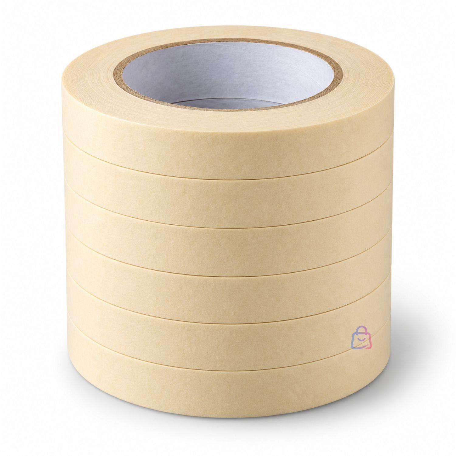 Pack 10 Cintas Enmascarar Masking Tape 12mm X 40m PS-2