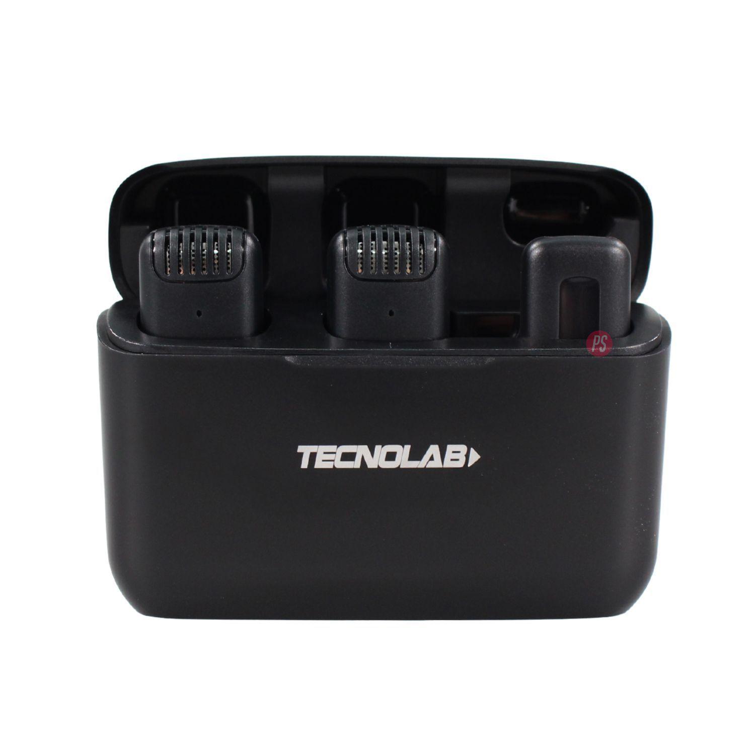 Micrófonos Lavalier Dual Inalámbricos Tipo C HD 25mts - PS-2