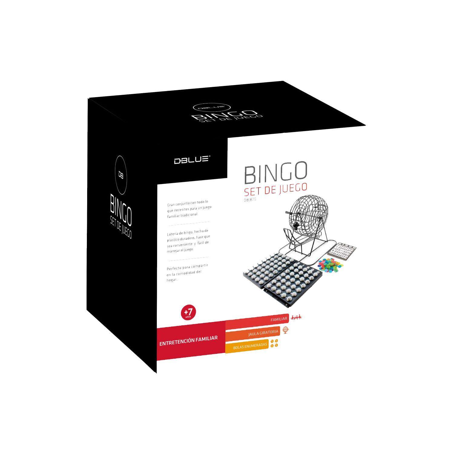 Juego Bingo Con Jaula Rotatoria - Puntostore-3