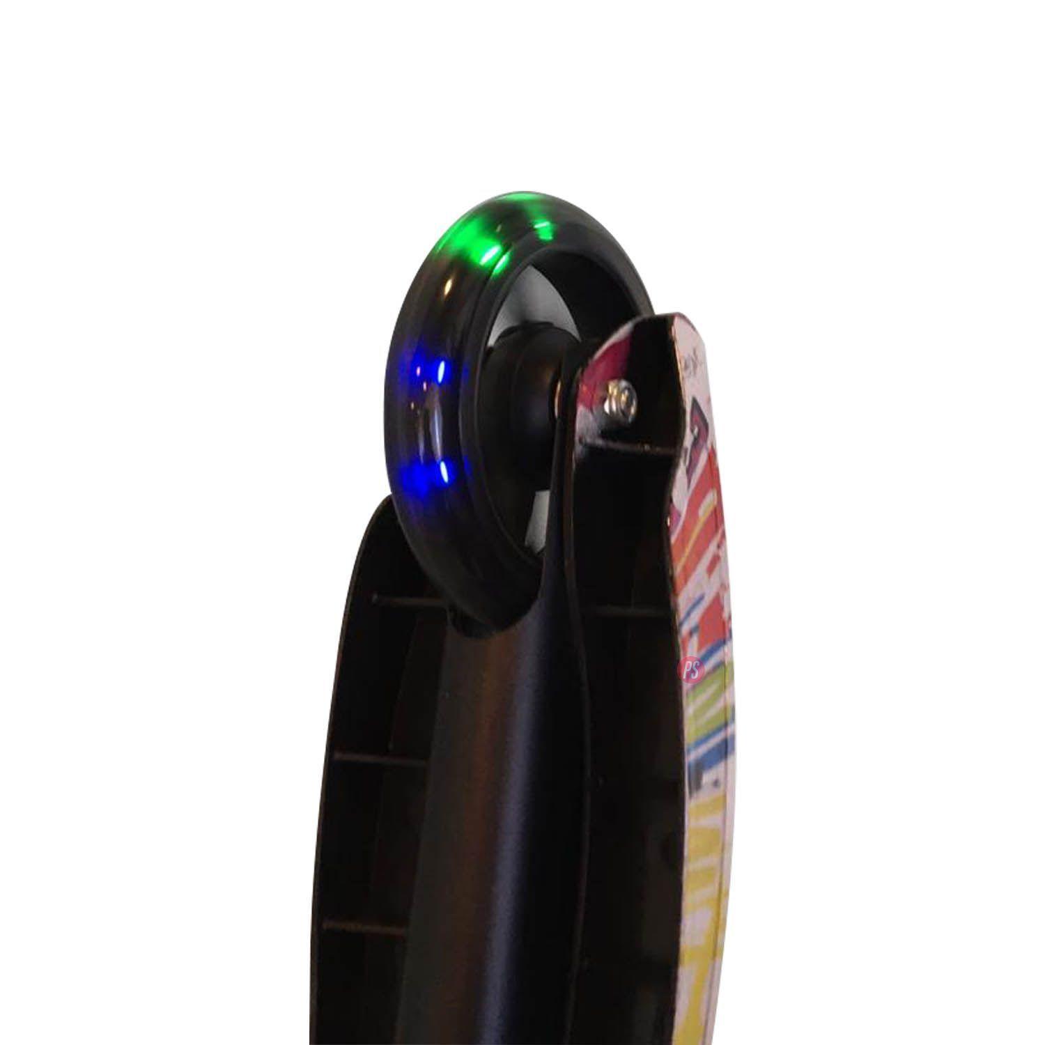 Scooter Colorido con Asiento y Ruedas Iluminadas - PS-4