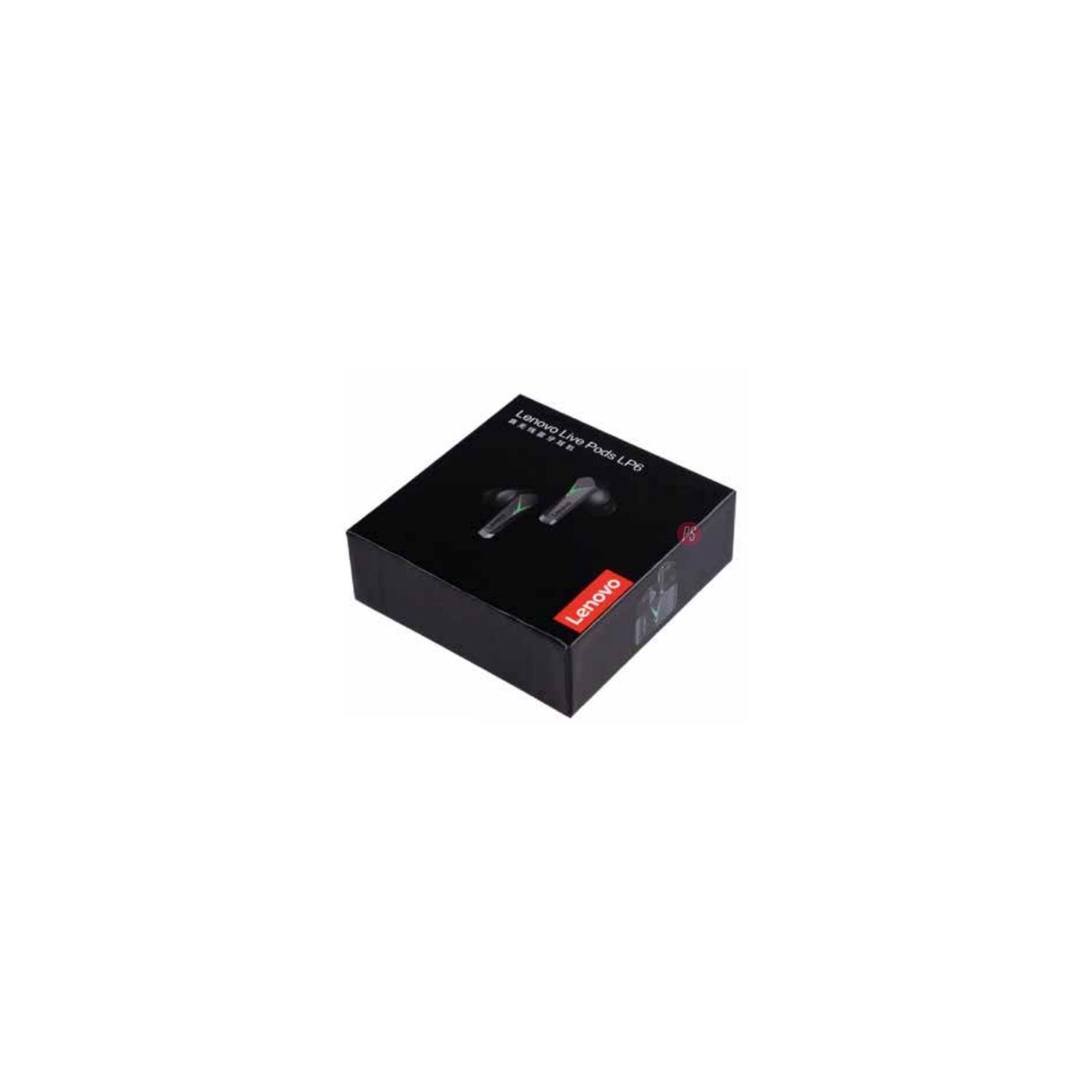 Audífonos Bluetooth Gamer Lenovo LP6 iluminación Rgb - PS-2
