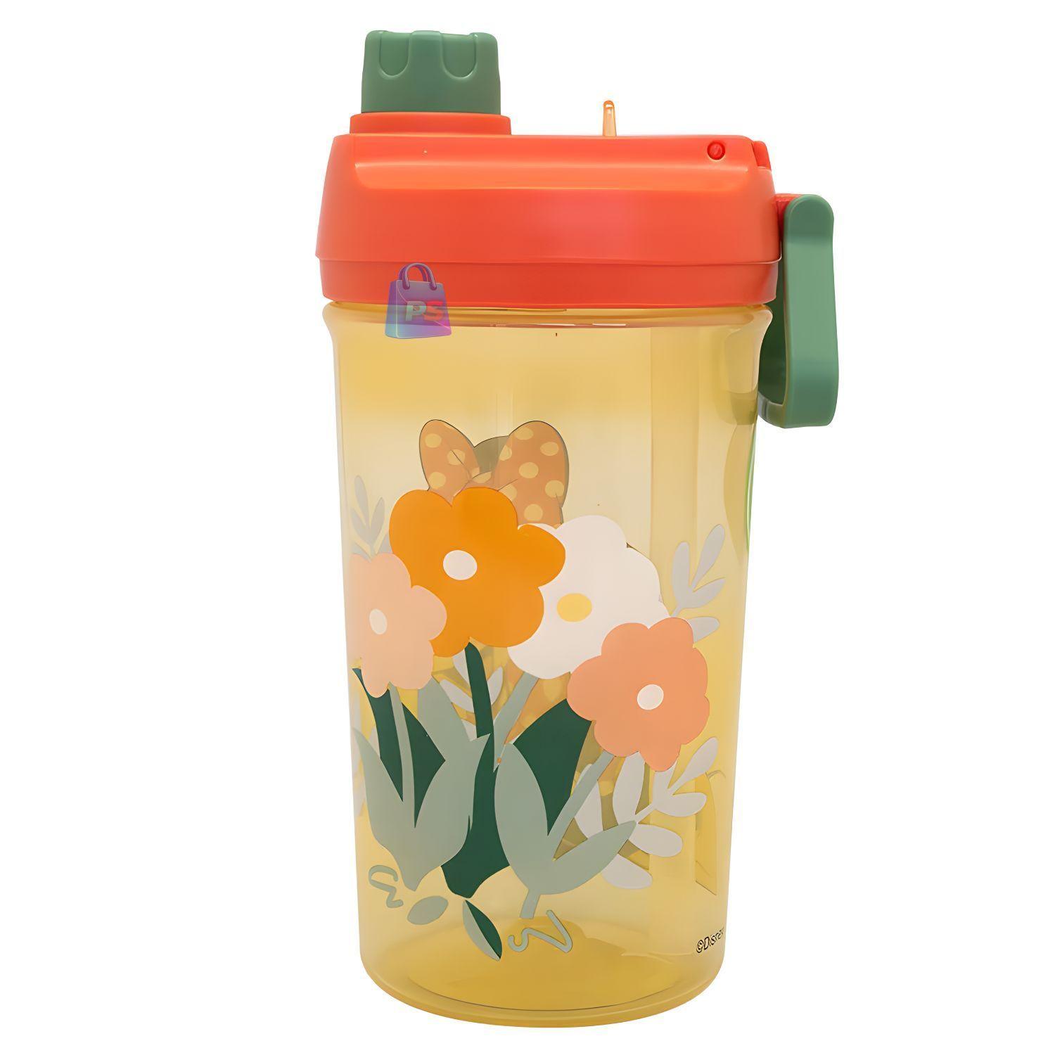 Vaso Minnie Mouse Infantil 2 en 1 Boquilla y Bombilla PS-2