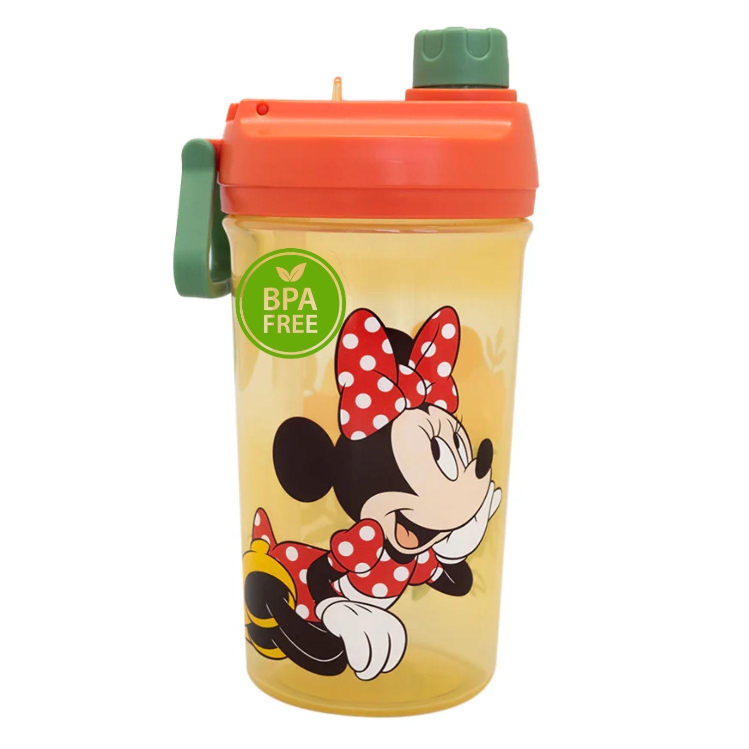 Vaso Minnie Mouse Infantil 2 en 1 Boquilla y Bombilla PS-3