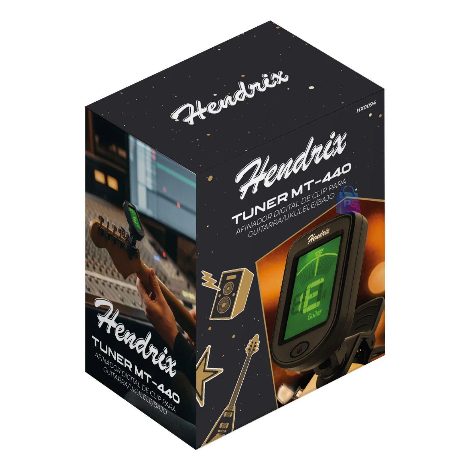 Afinador Digital Clip Cromatico 440Hz Guitarra PS-2