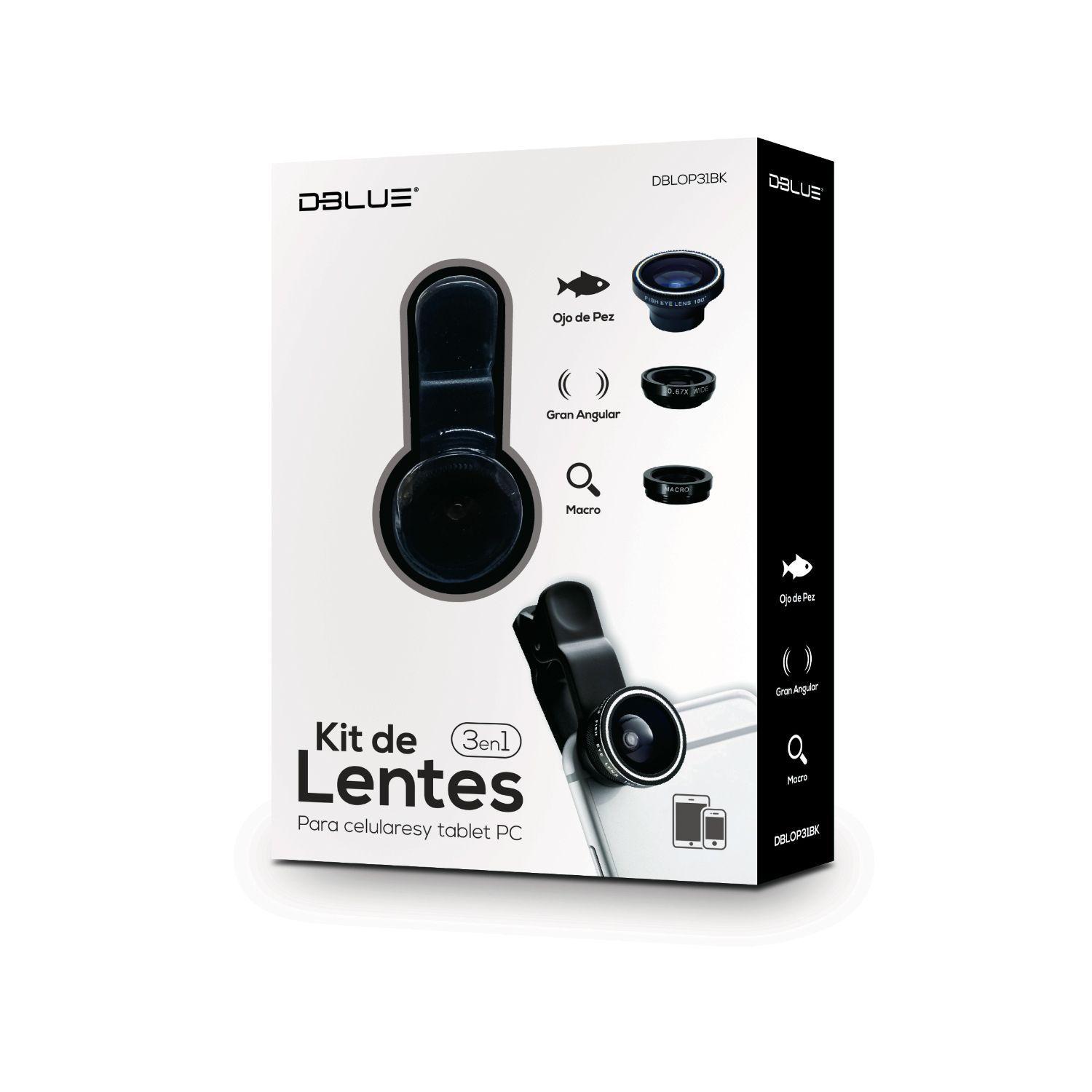 Kit Lentes Ojo De Pez 3 En 1 Para Celular - PuntoStore-2