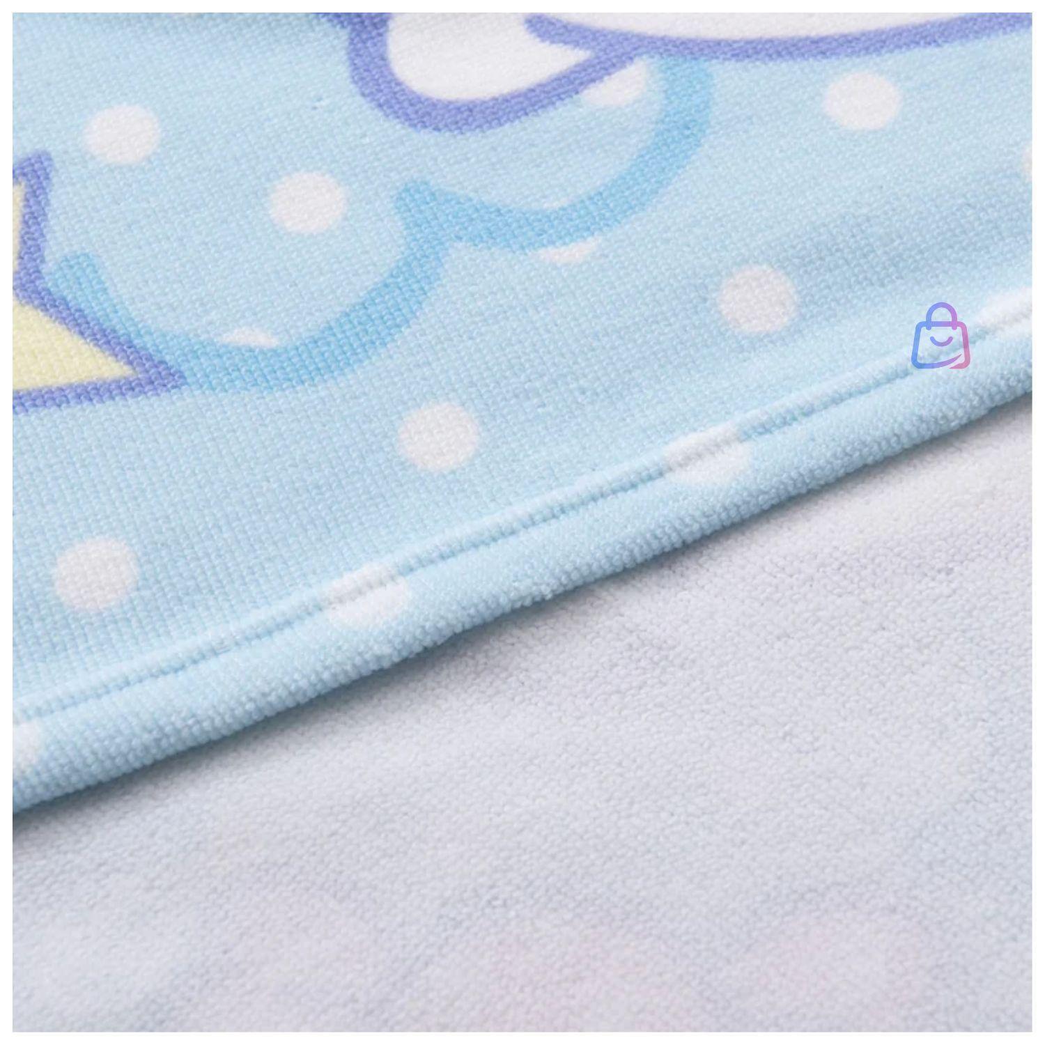 Toalla Playa Con Capucha Cinnamoroll Nubes 60x60 Cm PS-2