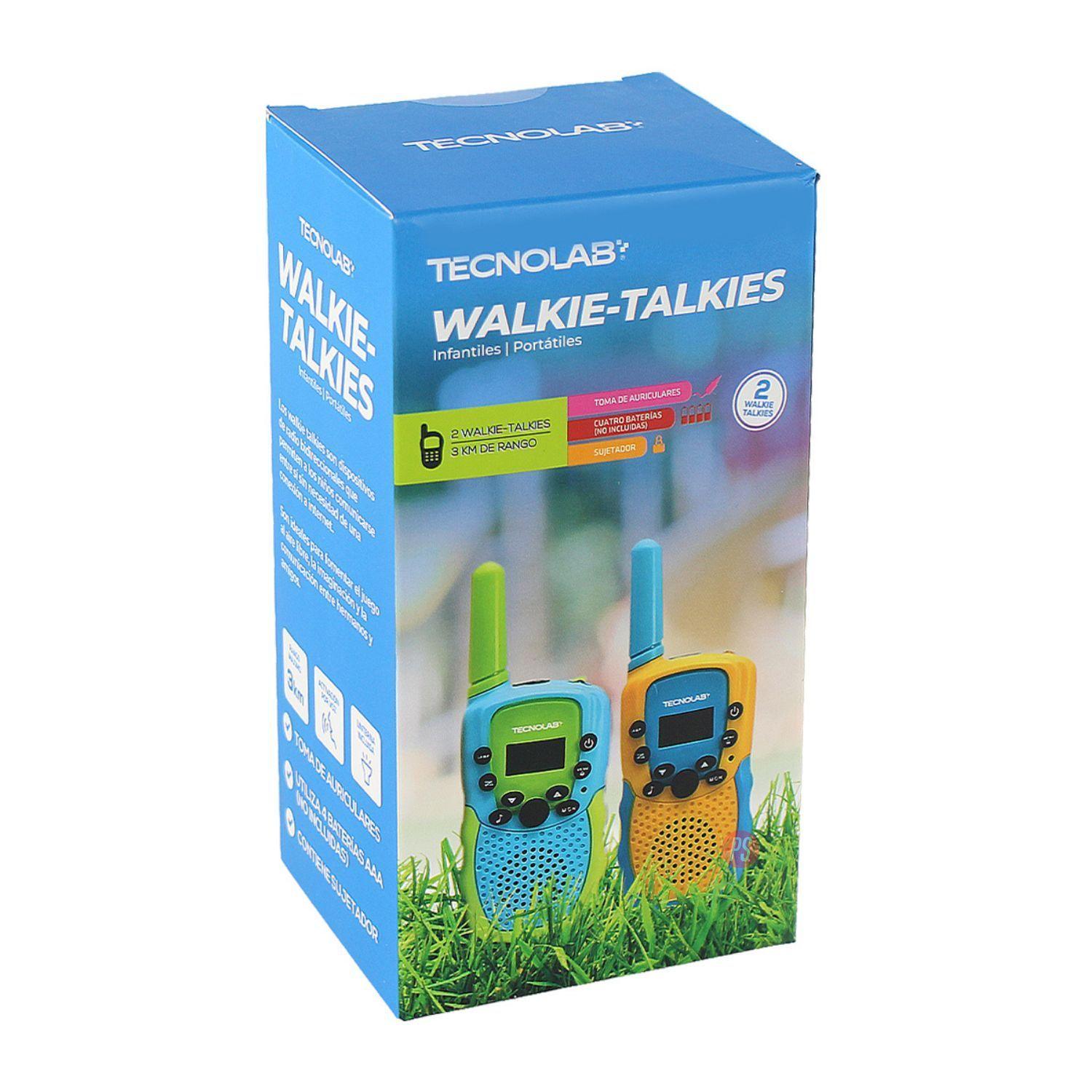 Pack 2 Walkie Talkie Ni os 22 Canales Colores PS-5