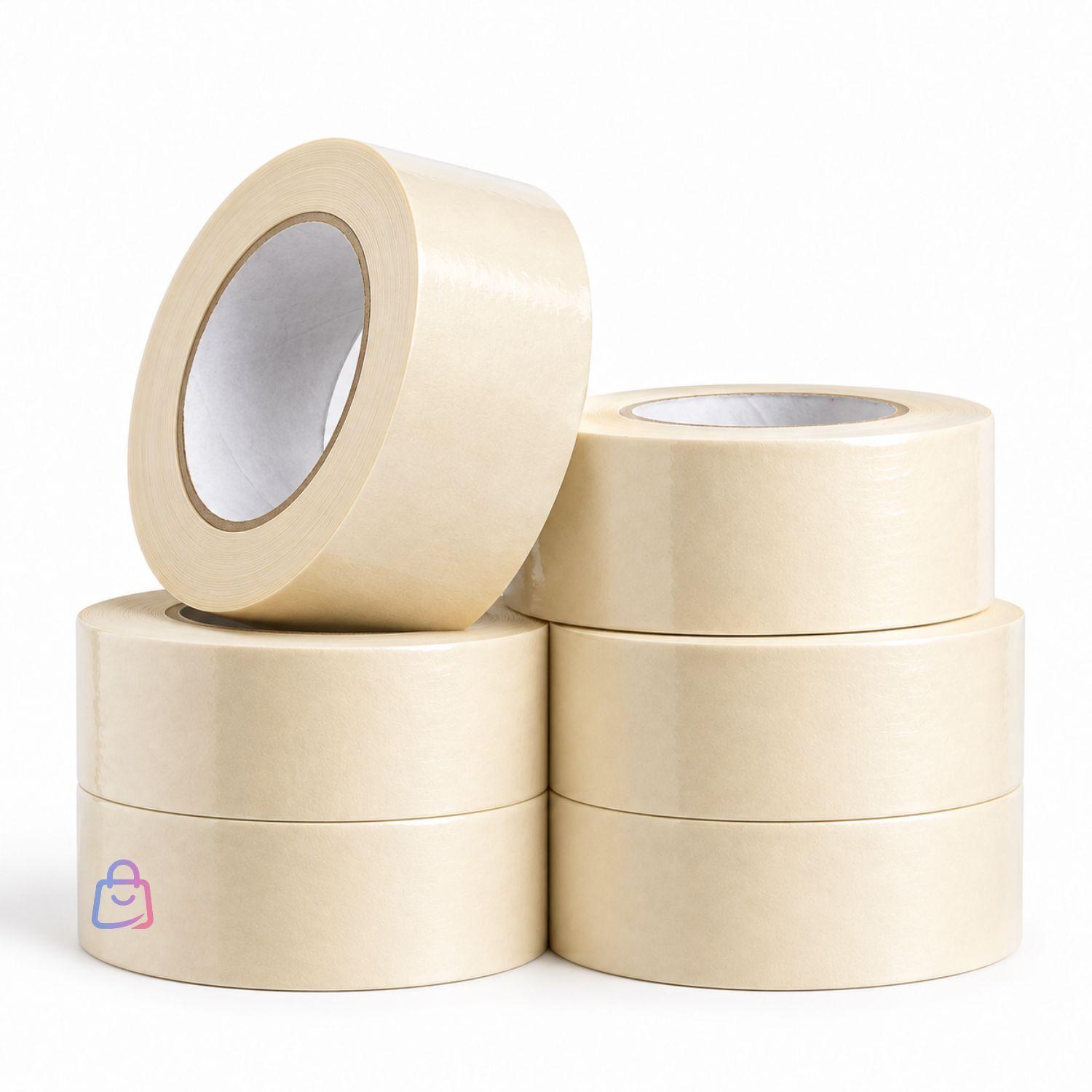 Pack 5 Cintas De Enmascarar Masking Tape 48mm X 40m PS-2
