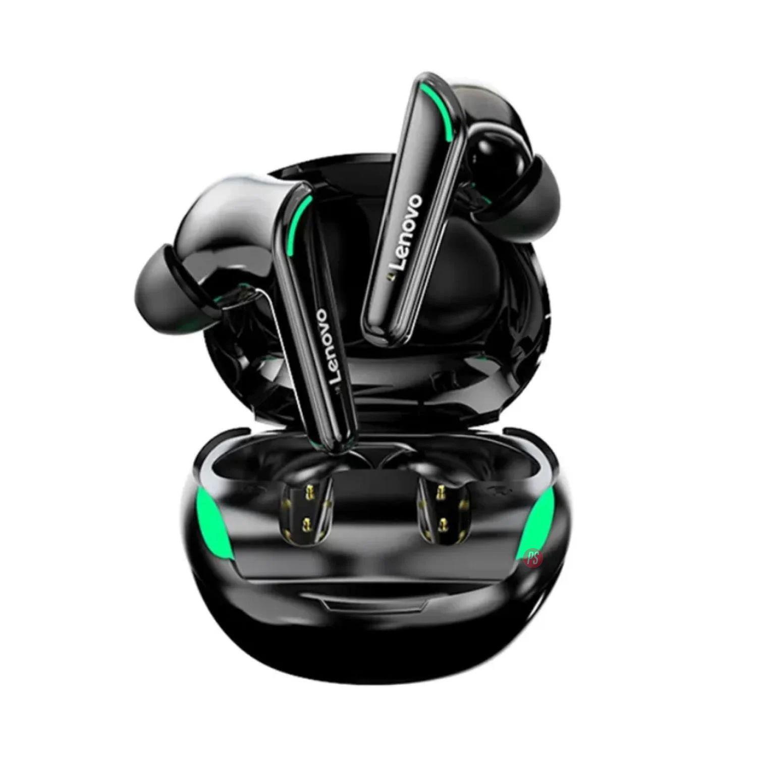 Audífonos Gamer Bluetooth Iluminación Verde Lenovo Xt92 - PS-2