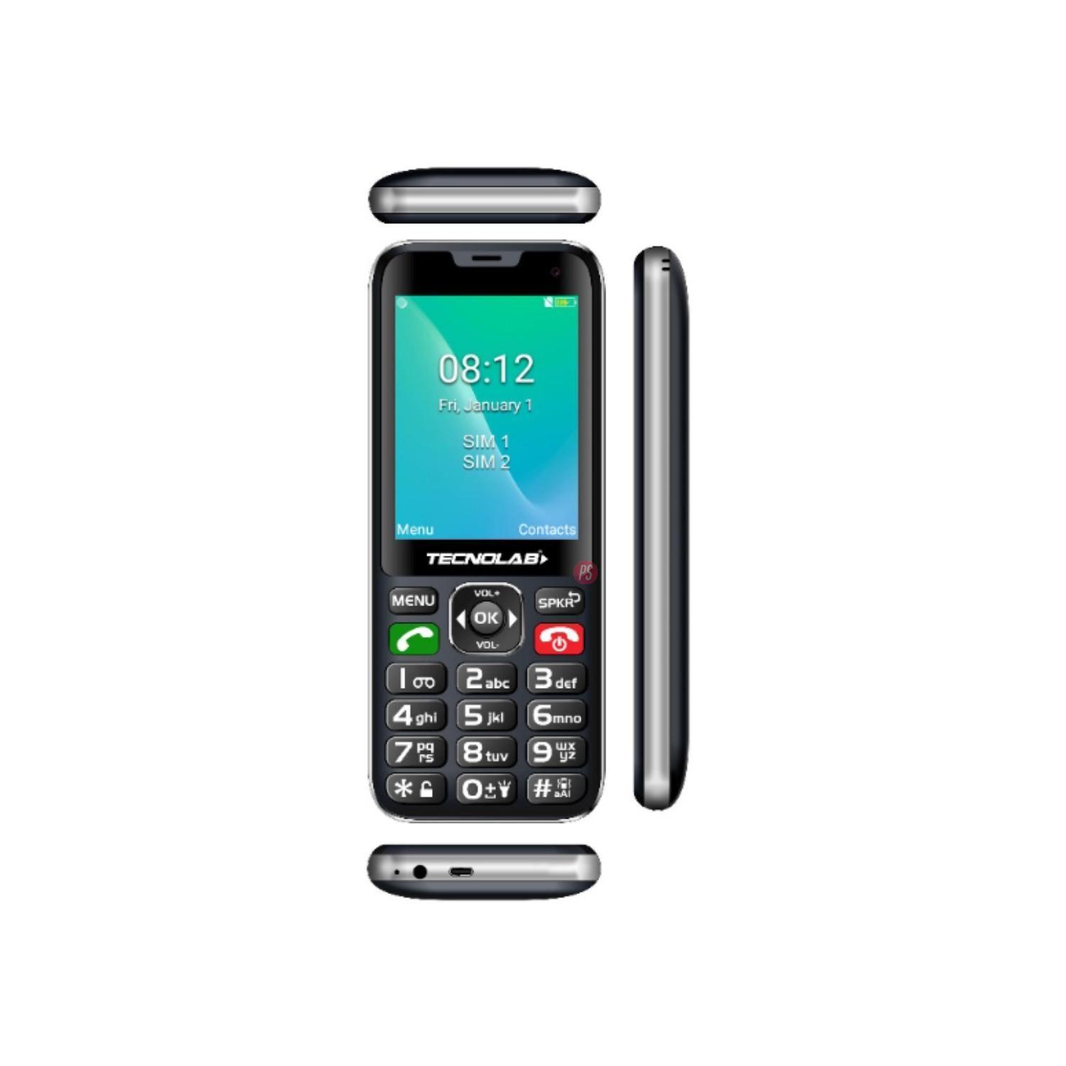 Celular Senior 4g Dual Sim Color Negro - Ps-2