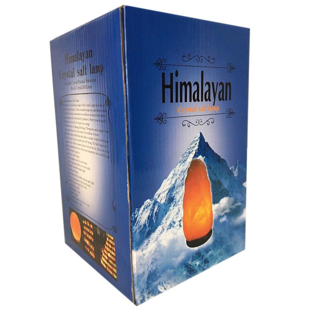 Lámpara Piedra De Sal Del Himalaya Con Base - Ps-2