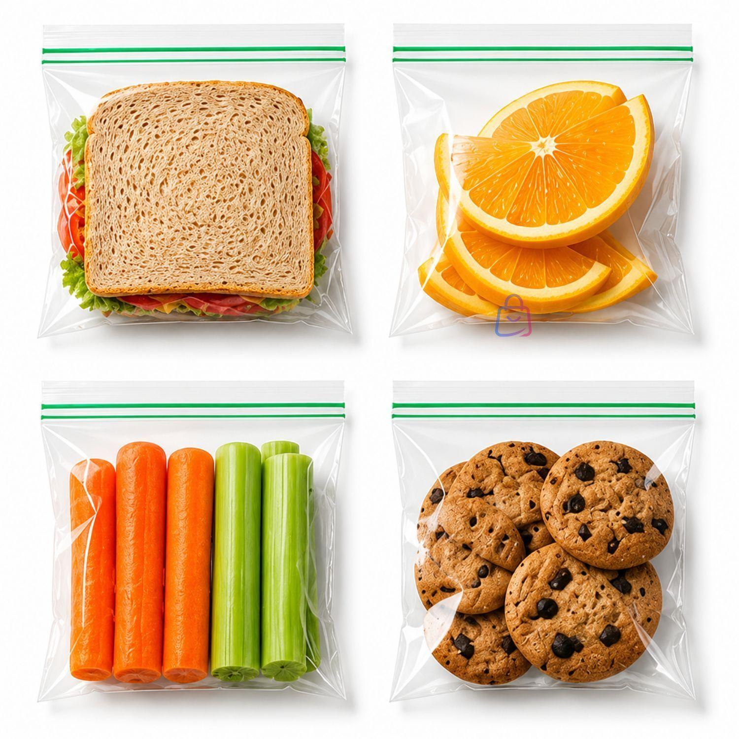 Bolsas Hermeticas Sandwich 50 Unidades Cierre Zip PS-3