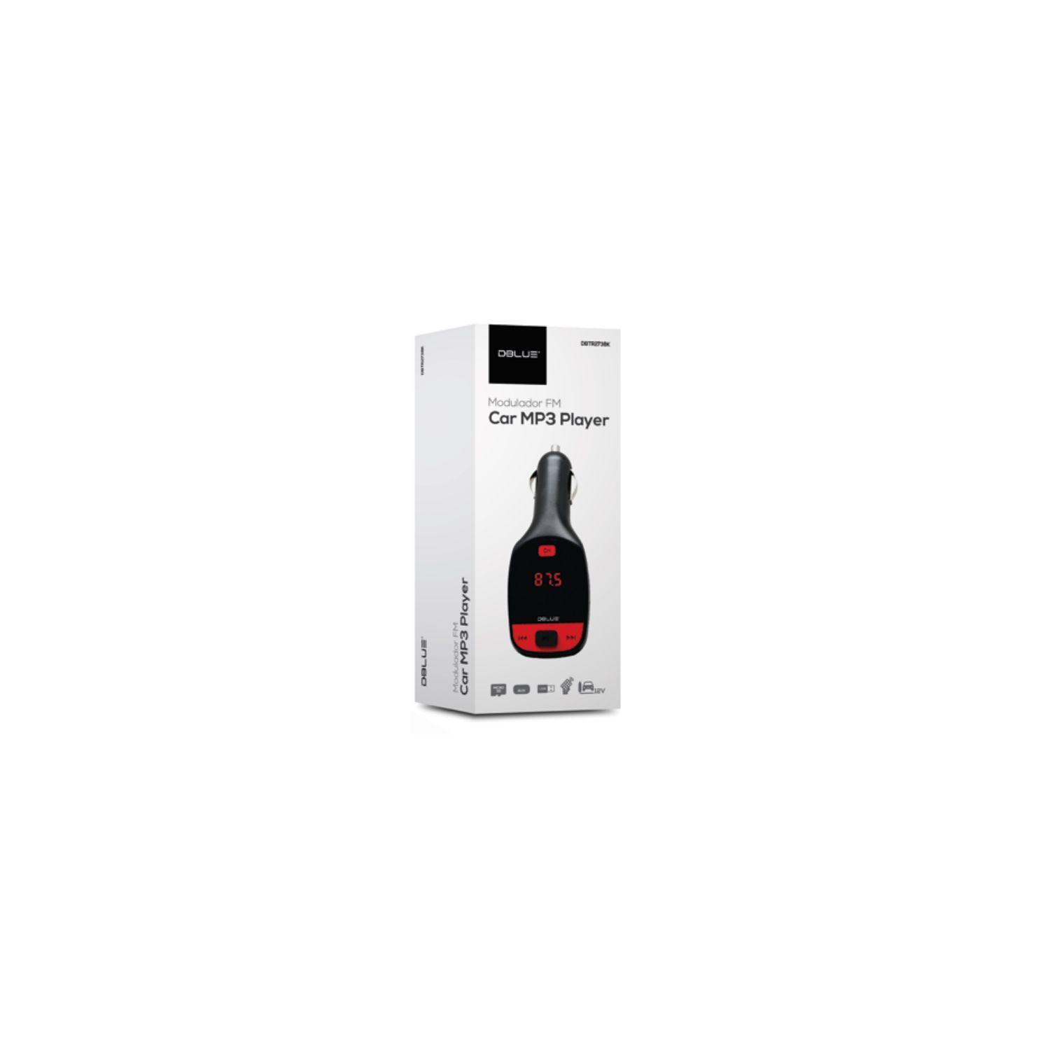 Transmisor Fm Auto Auxiliar Y Usb Auto Negro - PuntoStore-2