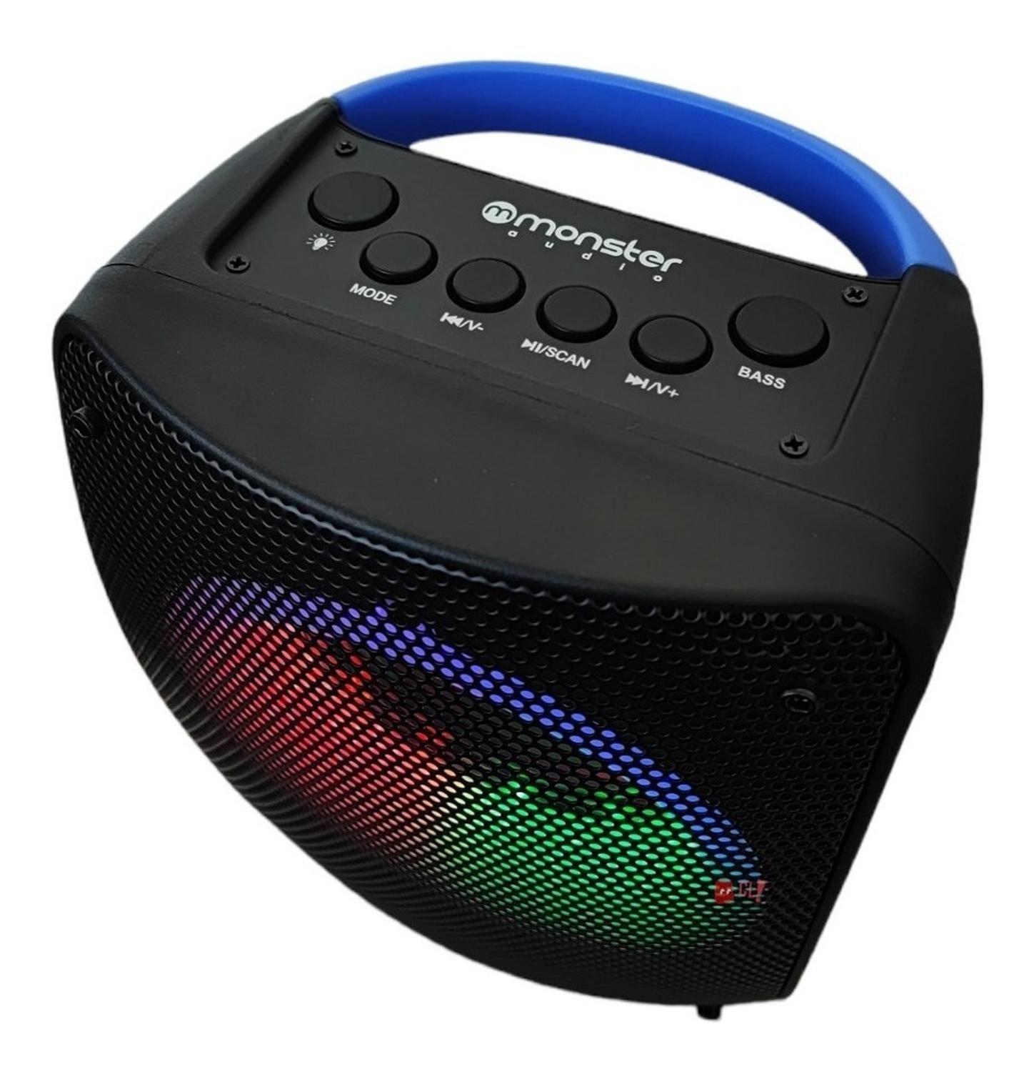 Parlante Monster Bluetooth 4 Pulgadas 839bl 10w - Ps-2