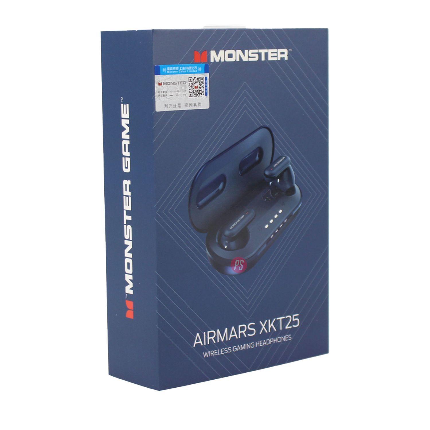 Aud fonos Monster XKT25 BT Azul con 20H de Sonido PS-2