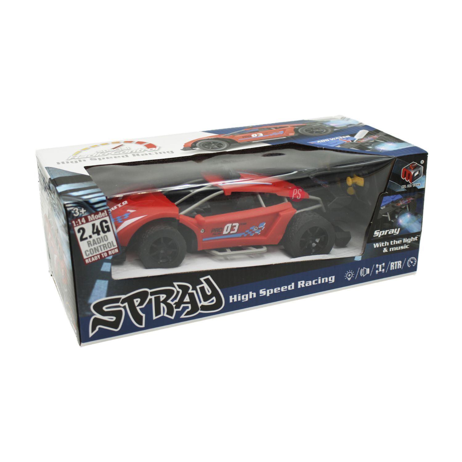 Auto de Carrera Alta Velocidad con Luz Música y Vapor - PS-3