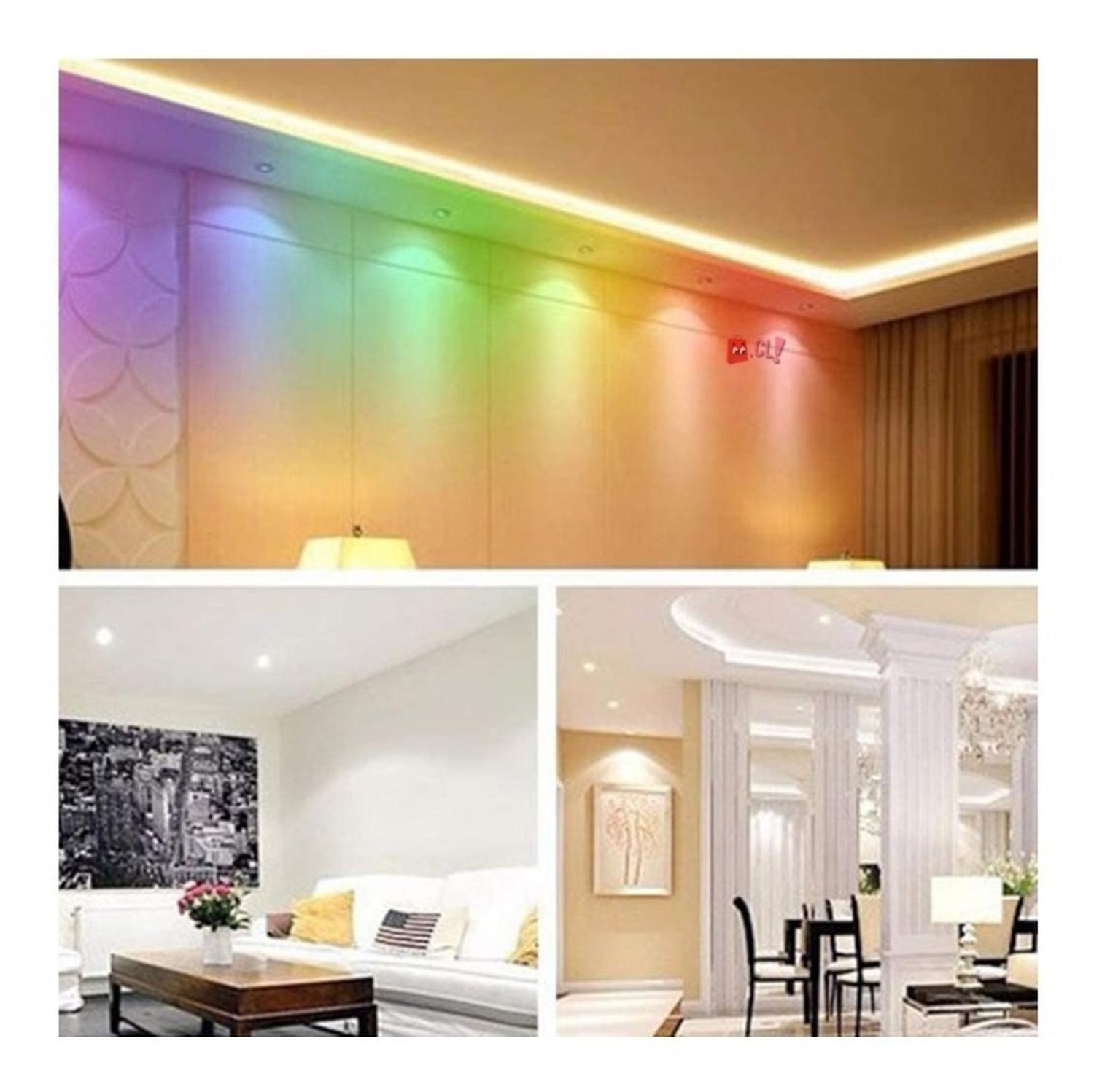 Ampolleta Led 3w Rgb Conector E27 Con Control Remoto - Ps-3
