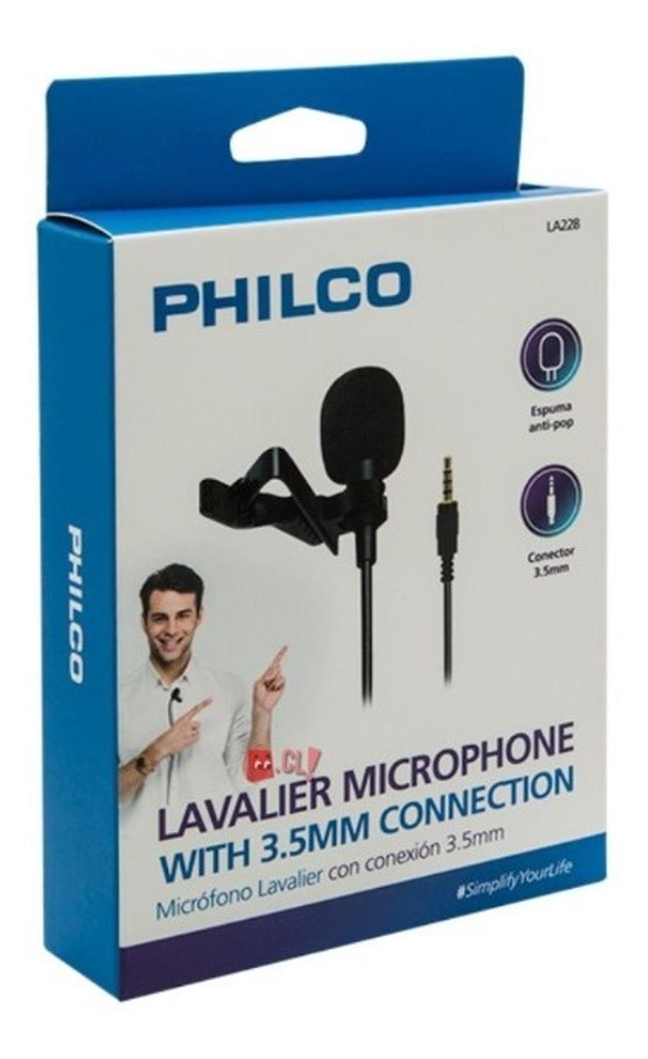 Micrófono De Solapa Lavalier Conexión 3.5mm - Ps-3