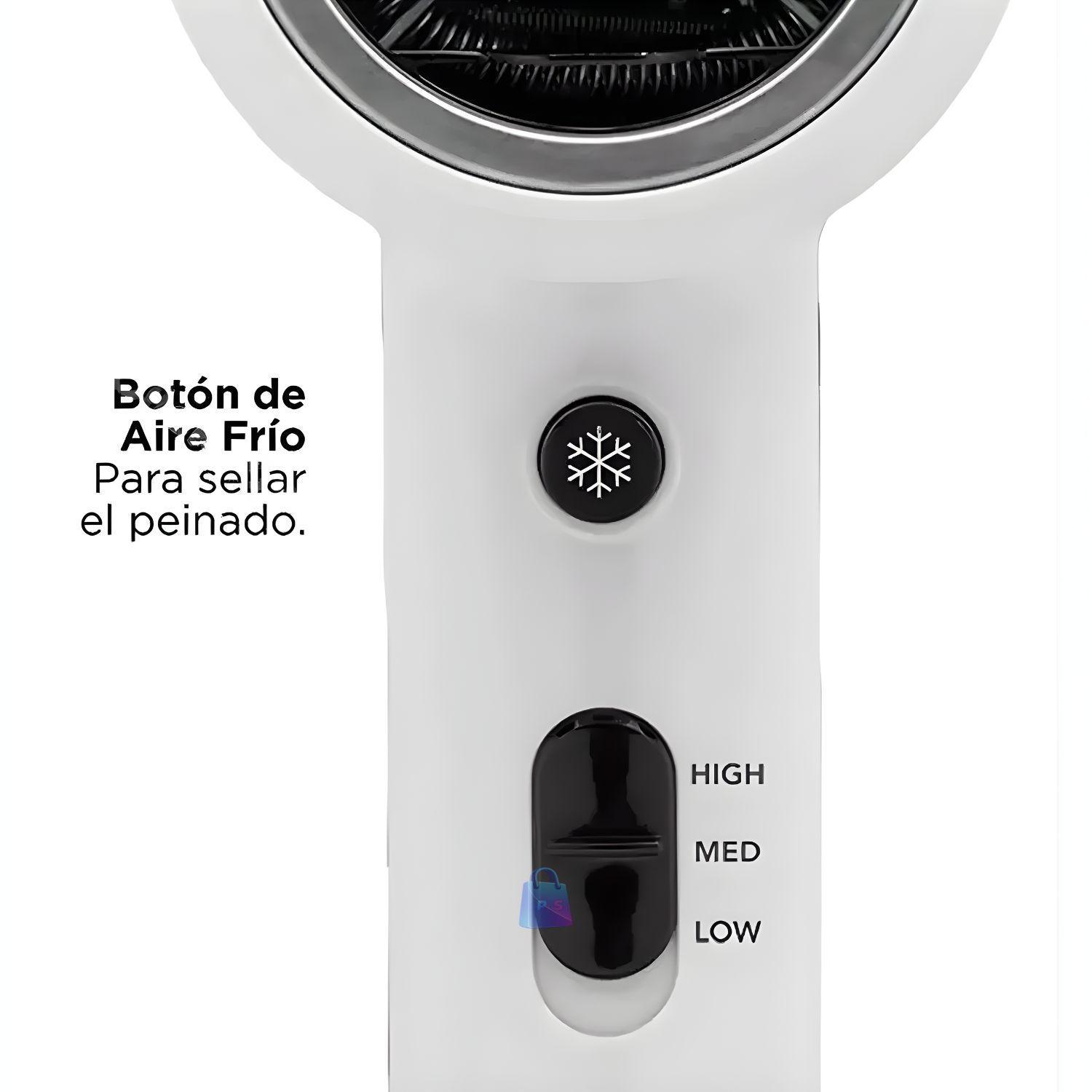 Secador Pelo Revlon Compacto 1875W Anti Frizz Cer mica PS-2