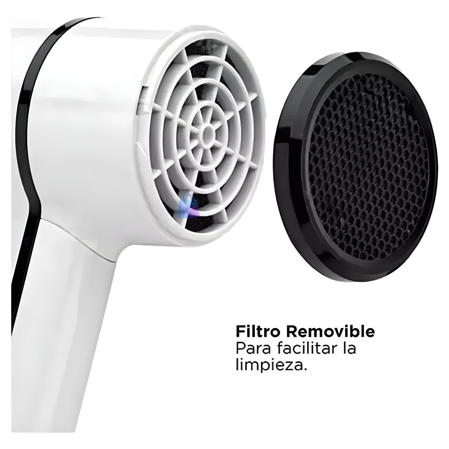 Secador Pelo Revlon Compacto 1875W Anti Frizz Cer mica PS-4
