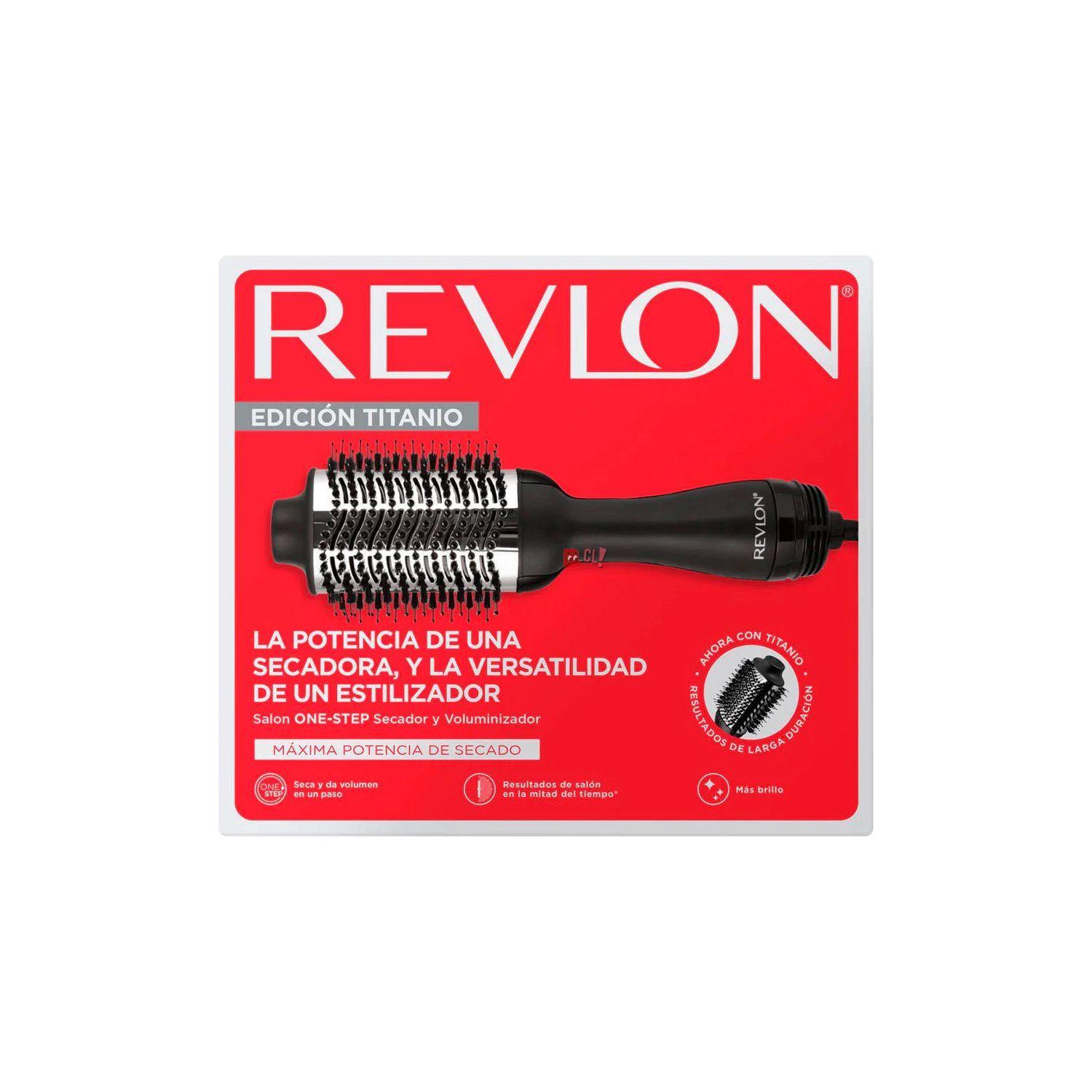 Cepillo Secador Y Voluminizador Revlon One Step Titanio - PuntoStore-3