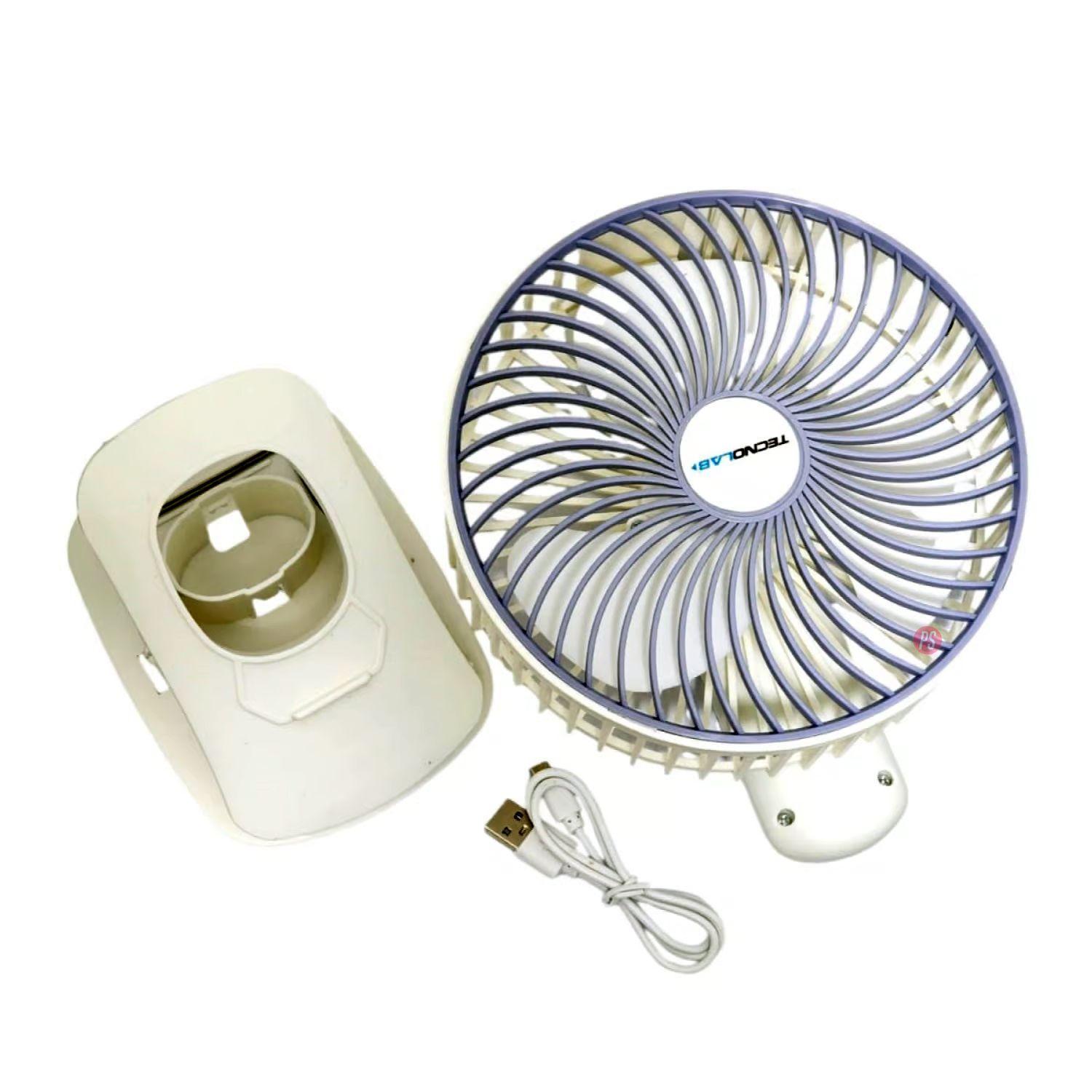 Ventilador De Escritorio Clip Recargable Multifuncional - PS-3