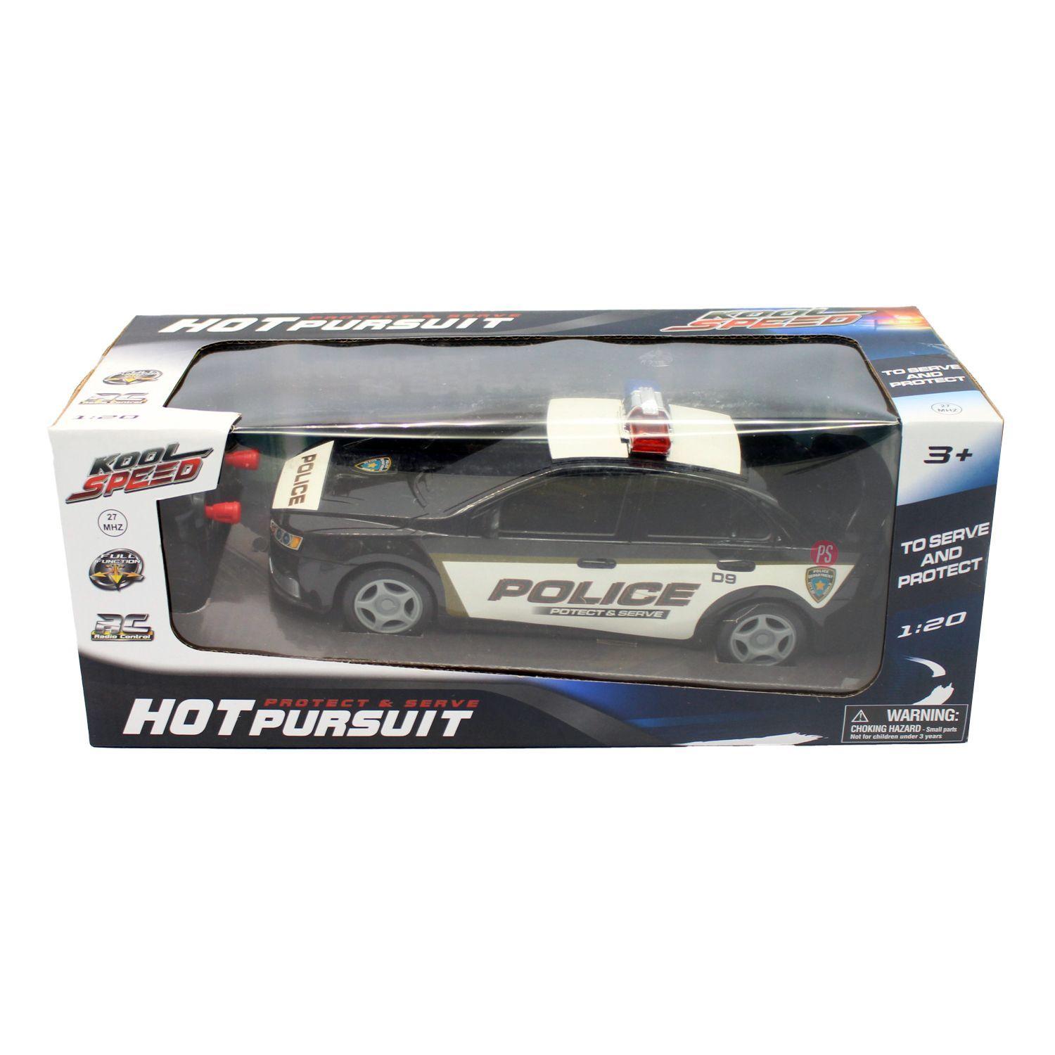 Vehículo Policía Juguete RC Luz Y Sonido Escala 1:20 - PS-3
