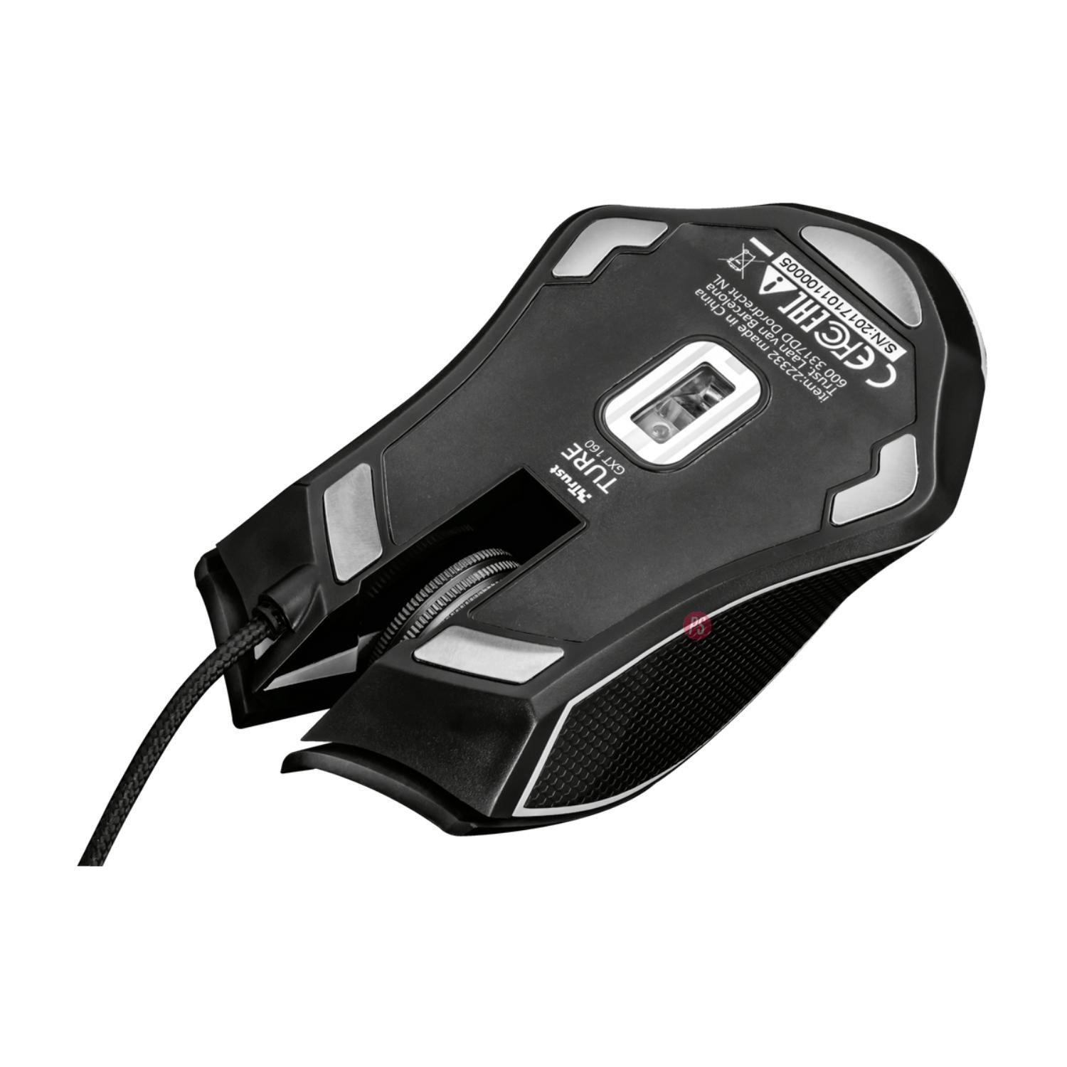 Mouse Gamer Rgb Usb 4000dpi Gxt 160 Ture - PS-3
