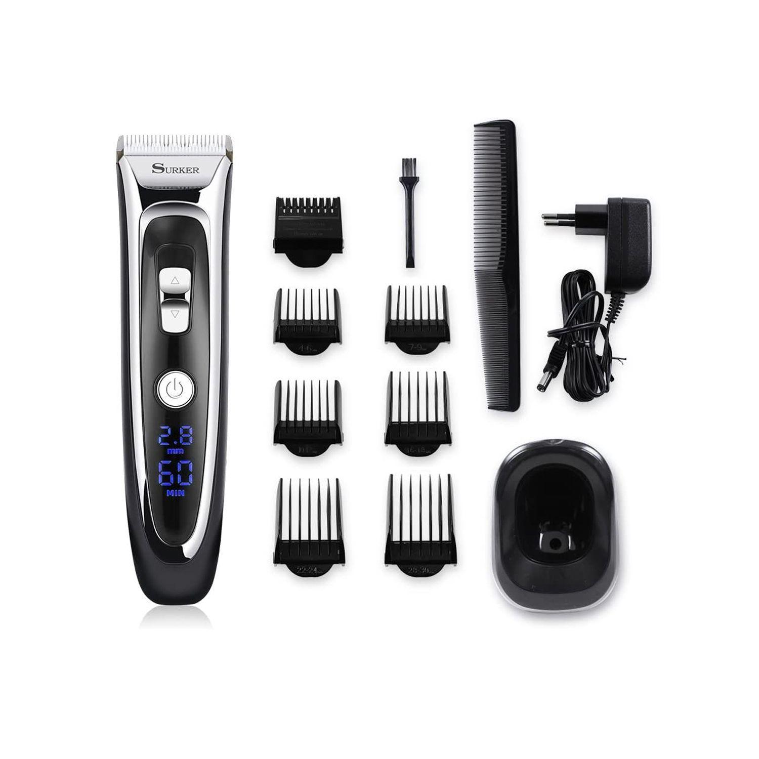 Maquina Corta Pelo Inalámbrica Pantalla Lcd - PuntoStore-2