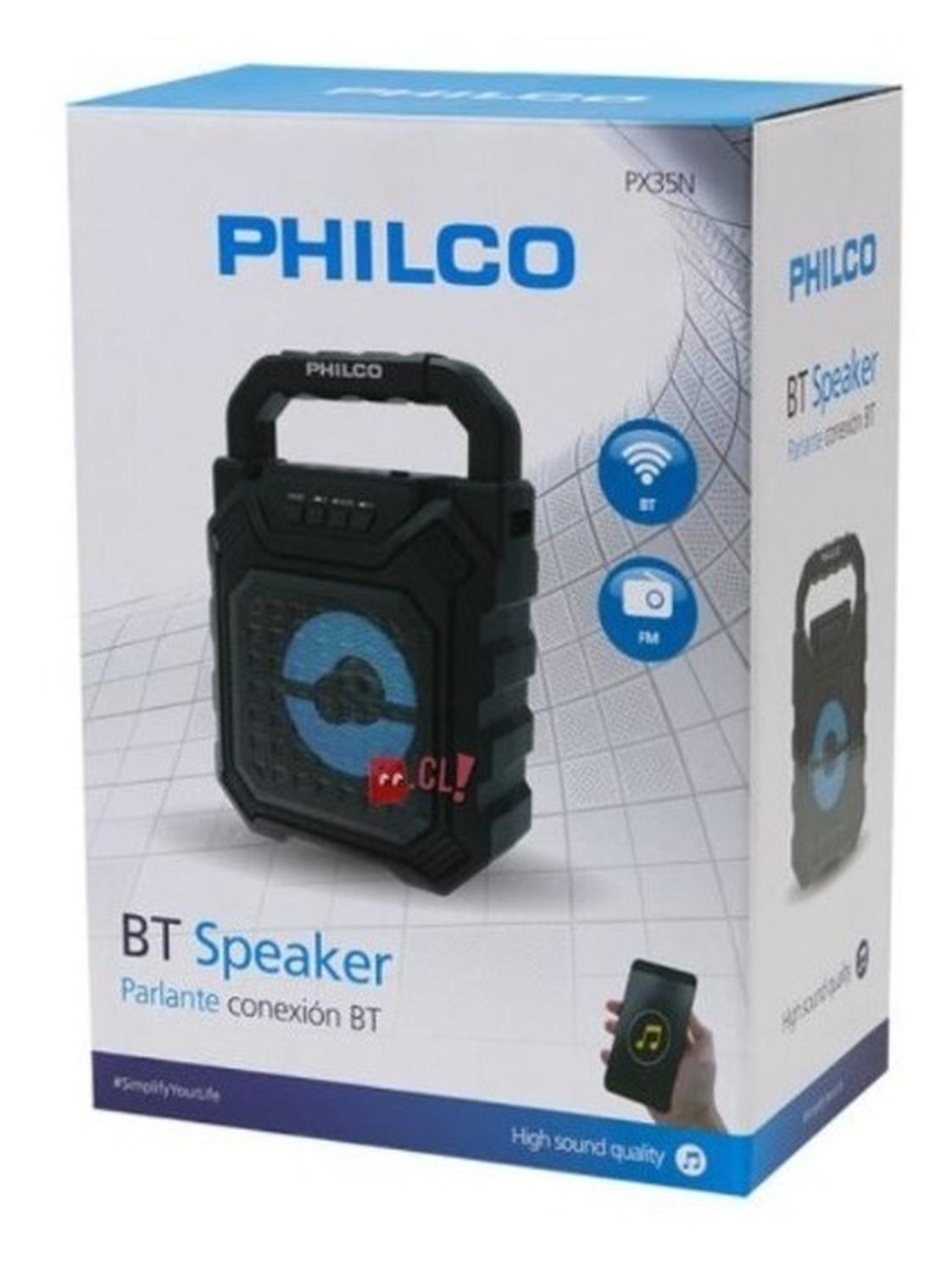 Parlante Bluetooth Philco Px35n Luz Rgb 5w - Ps-3