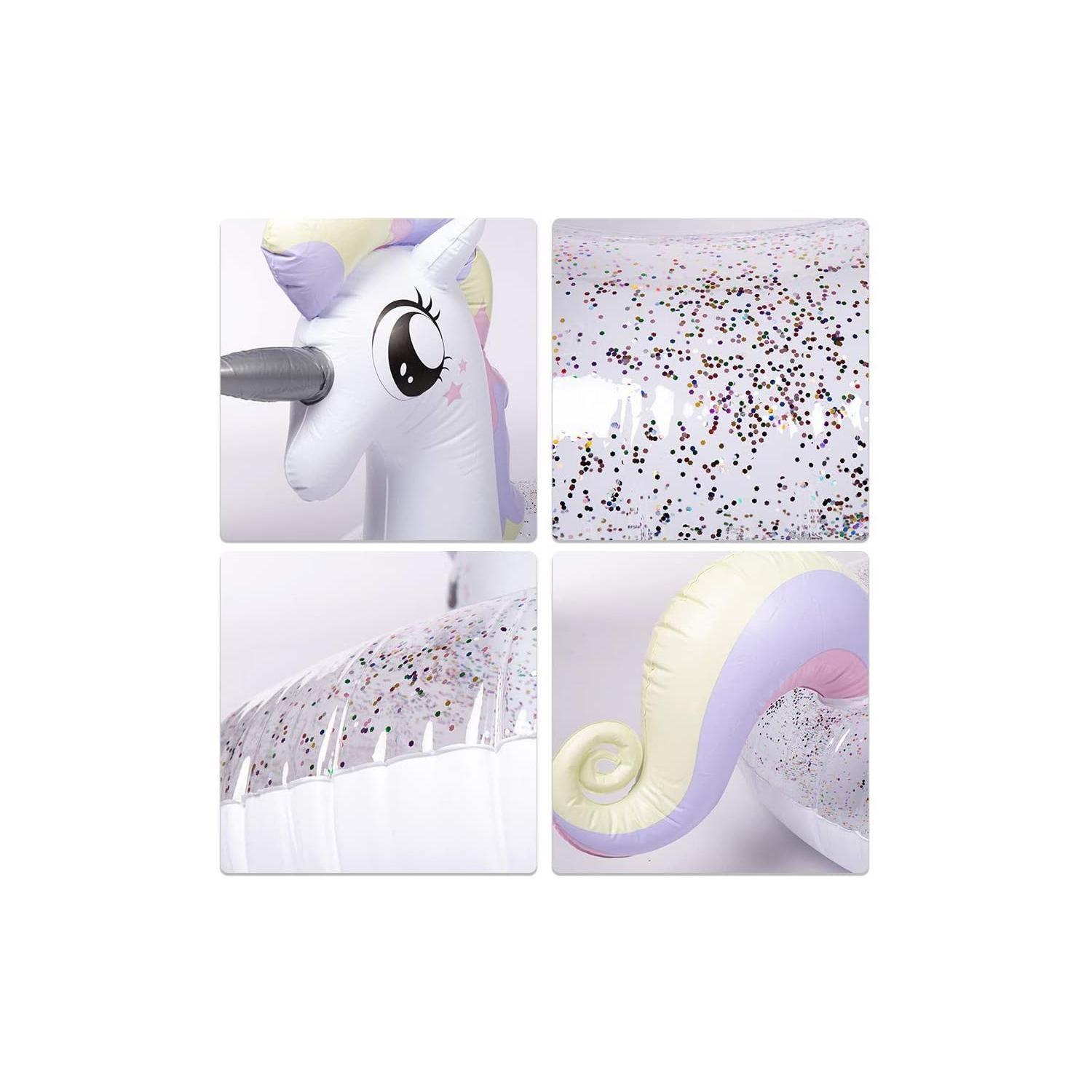 Flotador Unicornio 90cms Brillos - PS-3