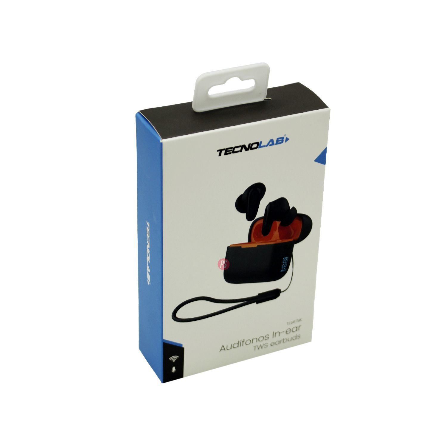 Audífonos Bluetooth Tws Con Correa Negro - PS-2