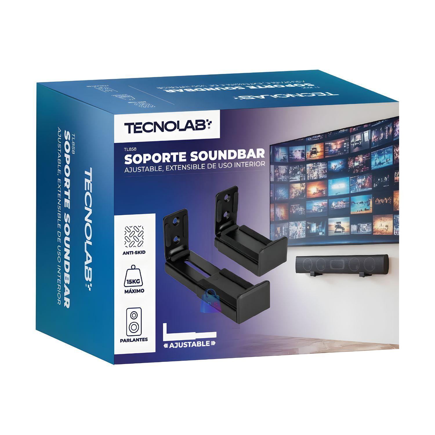 Soporte Soundbar Ajustable 15kg Antideslizante PS-3