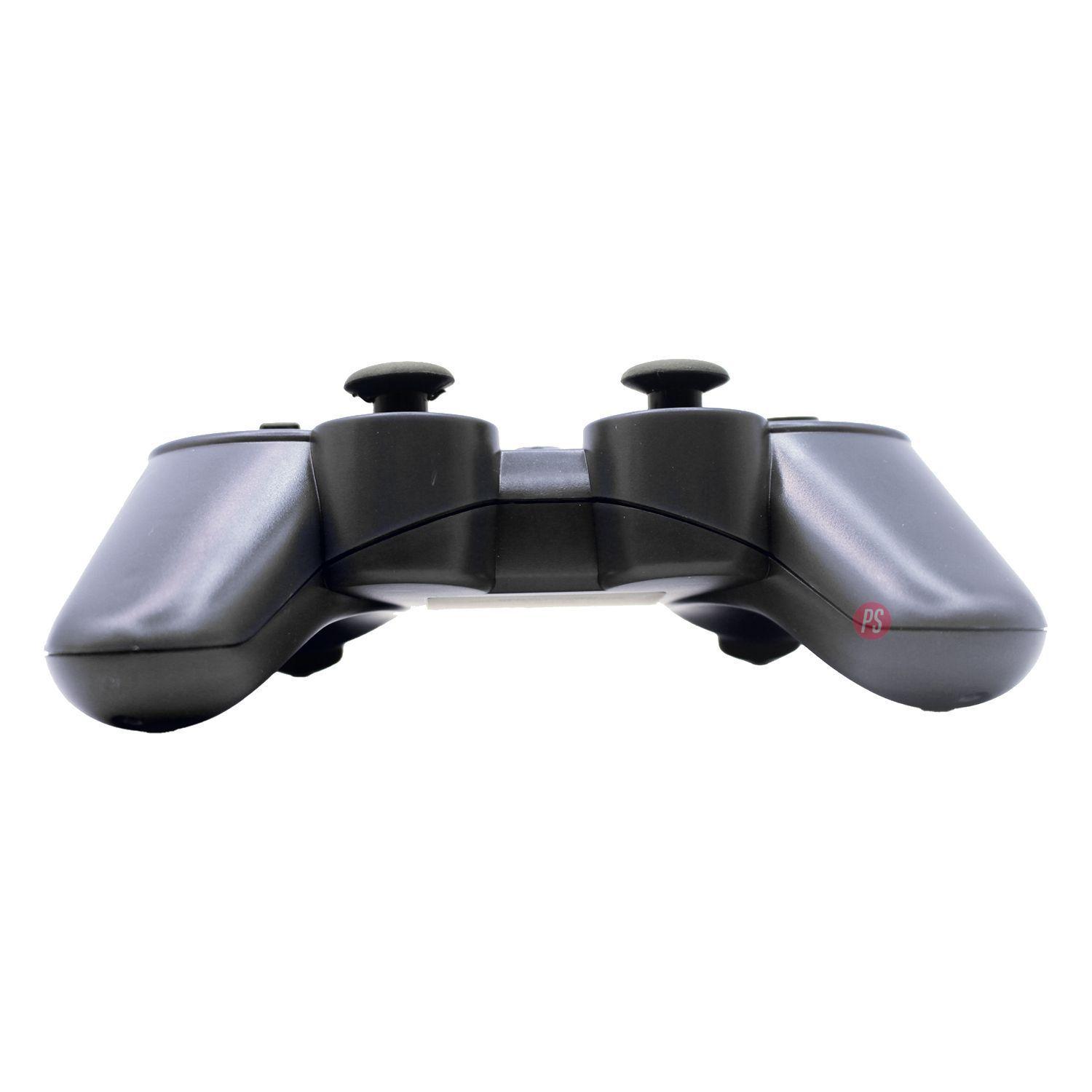 Joystick Compatible Ps3 Con Bluetooth Y Vibración Negro - Ps-2