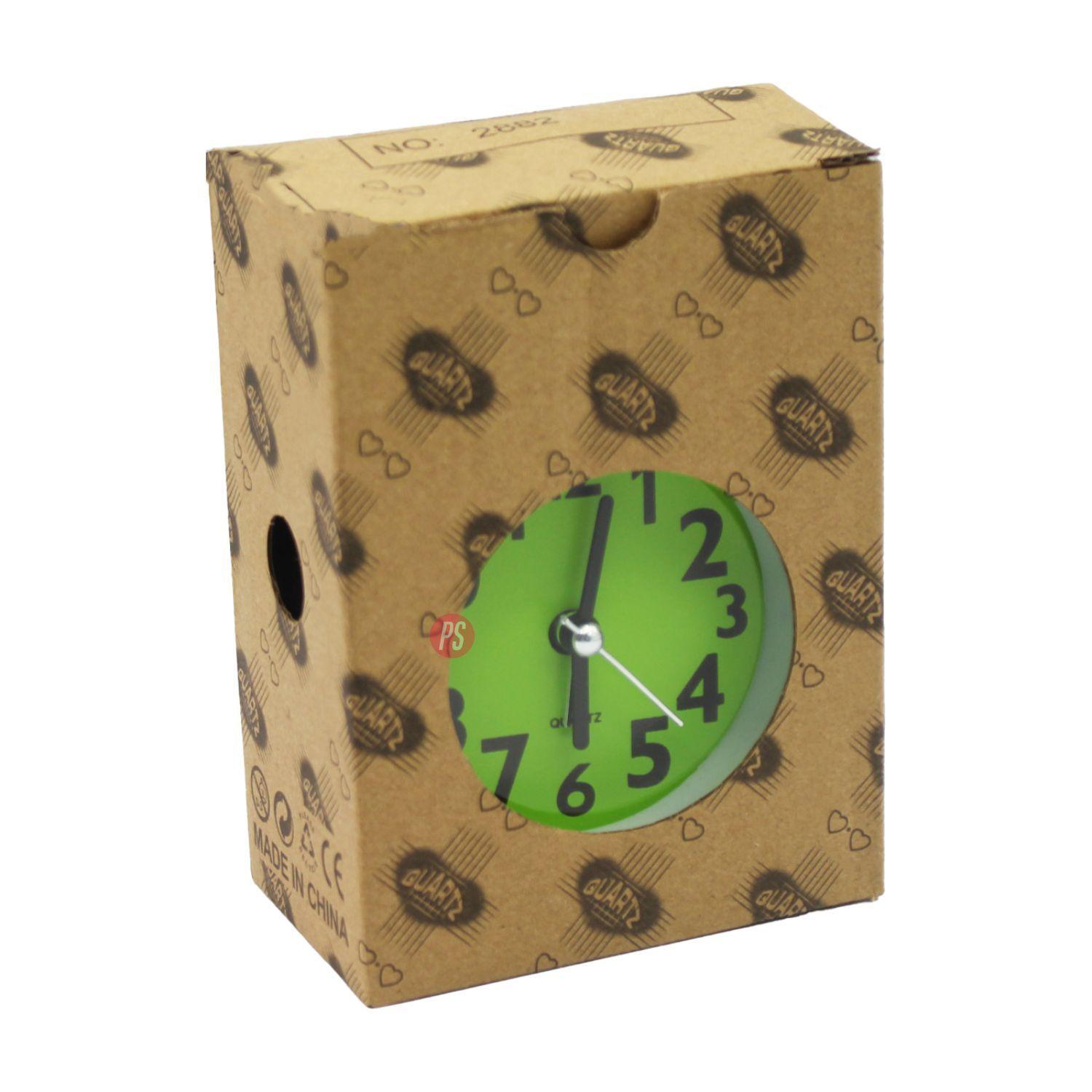 Reloj Despertador con Campana y Luz Cambia Color PS-2