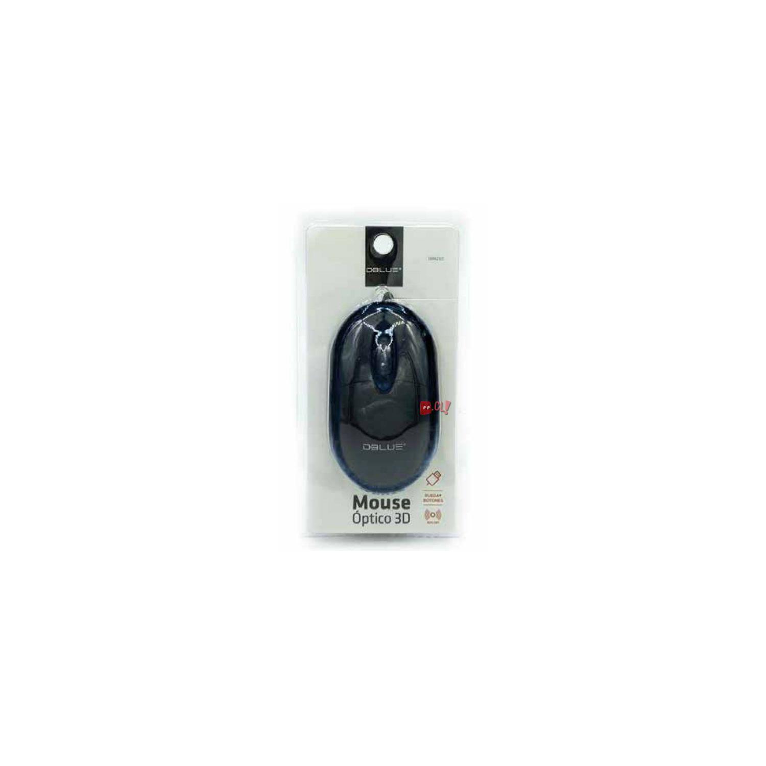 Mouse Óptico Con Conexión Usb Color Negro - Ps-2