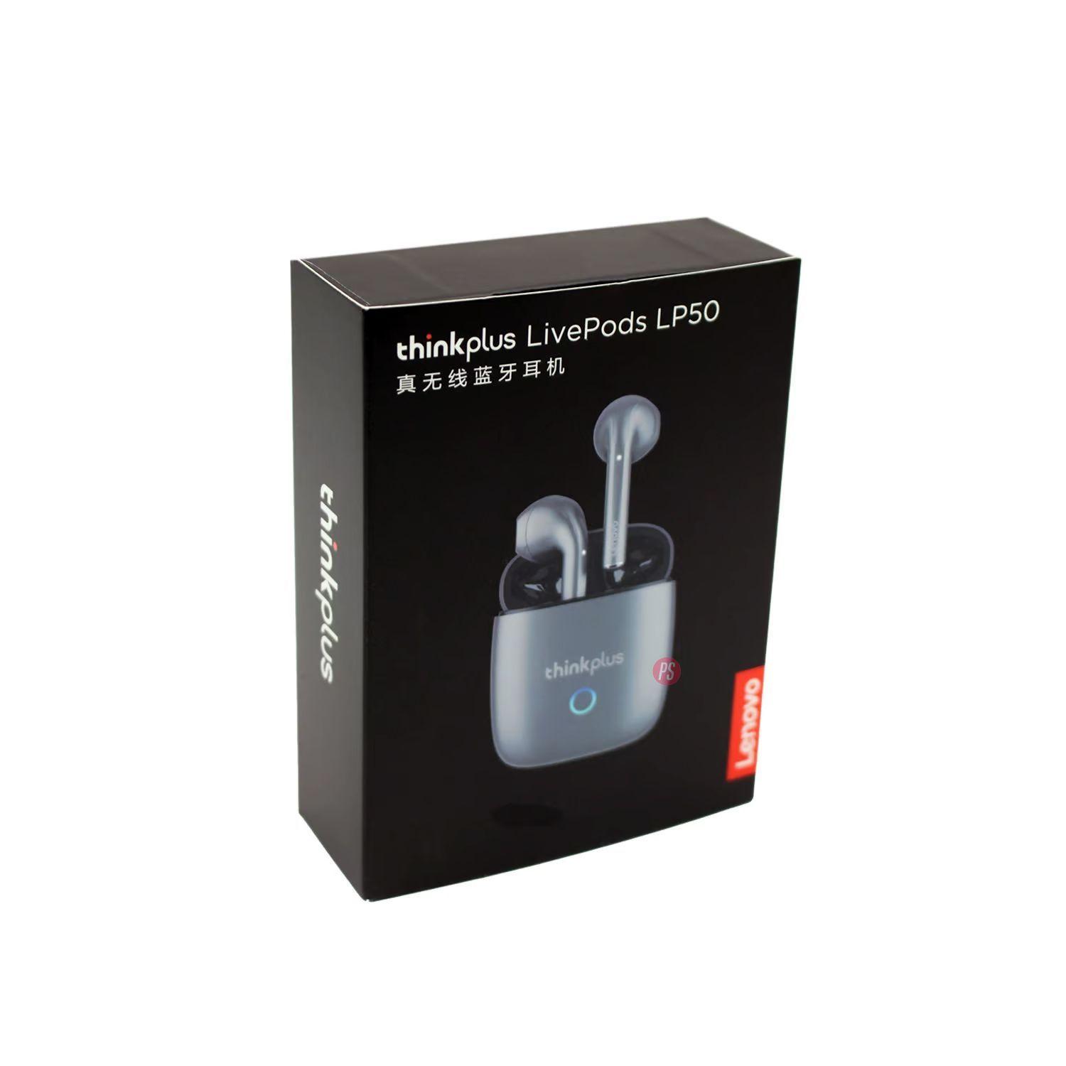 Audífonos Bluetooth Lenovo Lp50 Color Blanco - PS-2