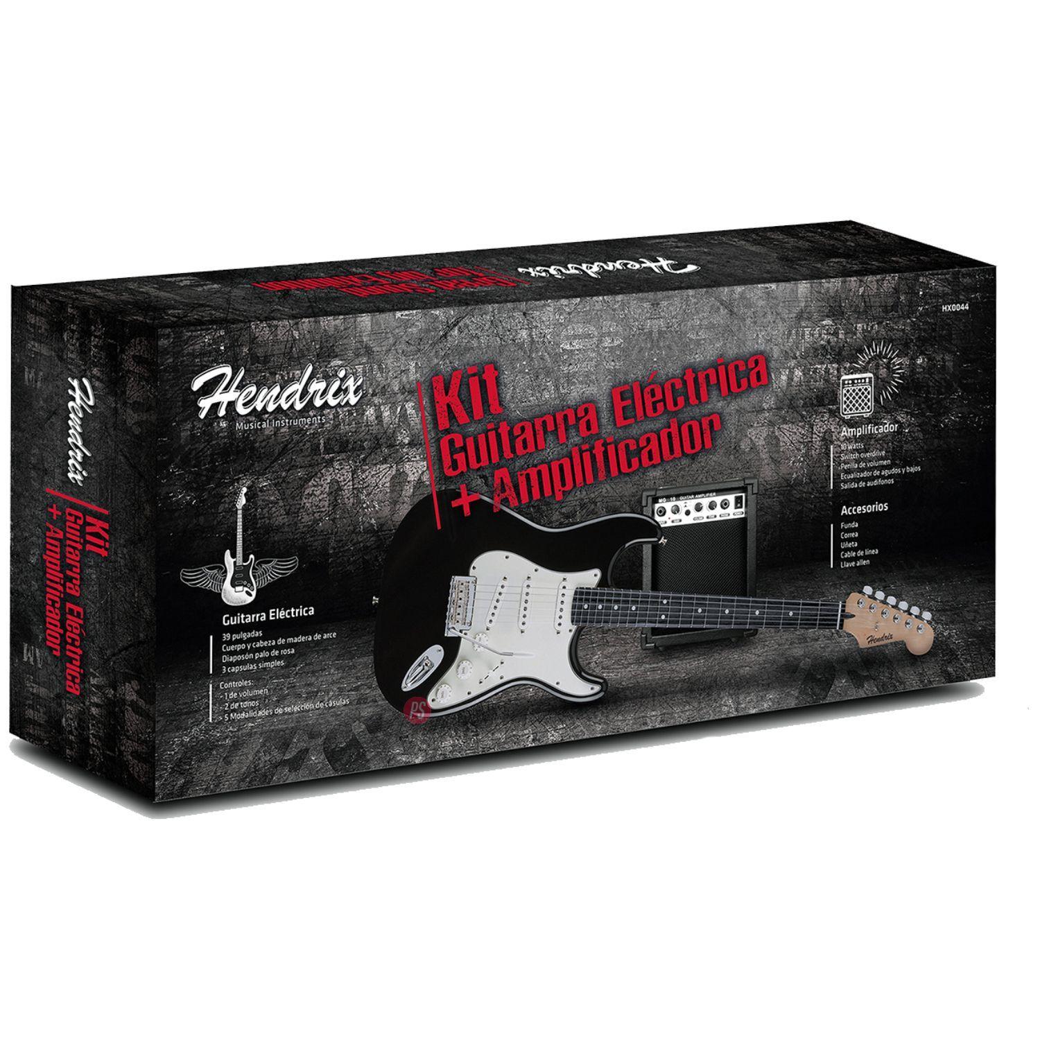 Guitarra Eléctrica 39 Pulgadas Con Amplificador 10W - PS-6