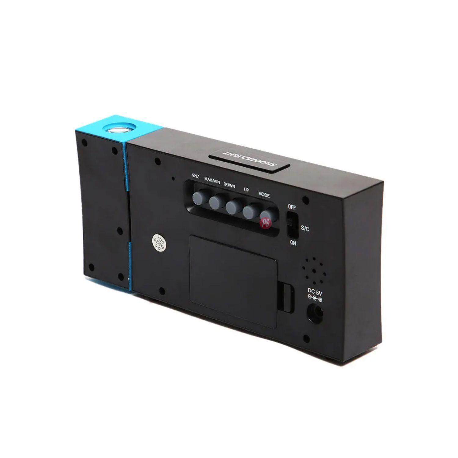 Reloj Despertador Proyección Y Función Meteorológica - PS-2