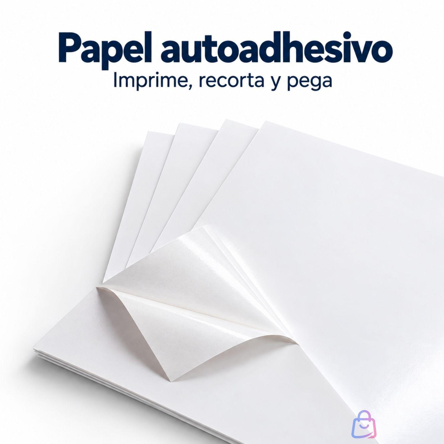Papel Fotografico Adhesivo A4 Glossy 180g 100 Hojas PS-2