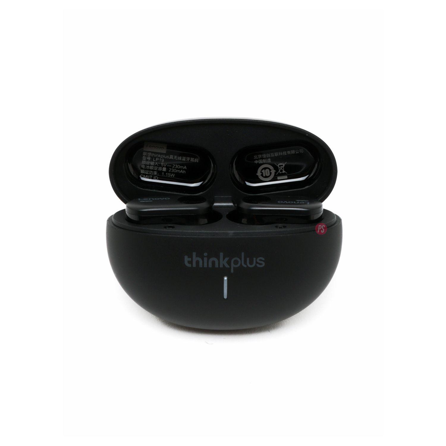 Audífonos Bluetooth Lenovo Lp19 Color Negro - PS-2