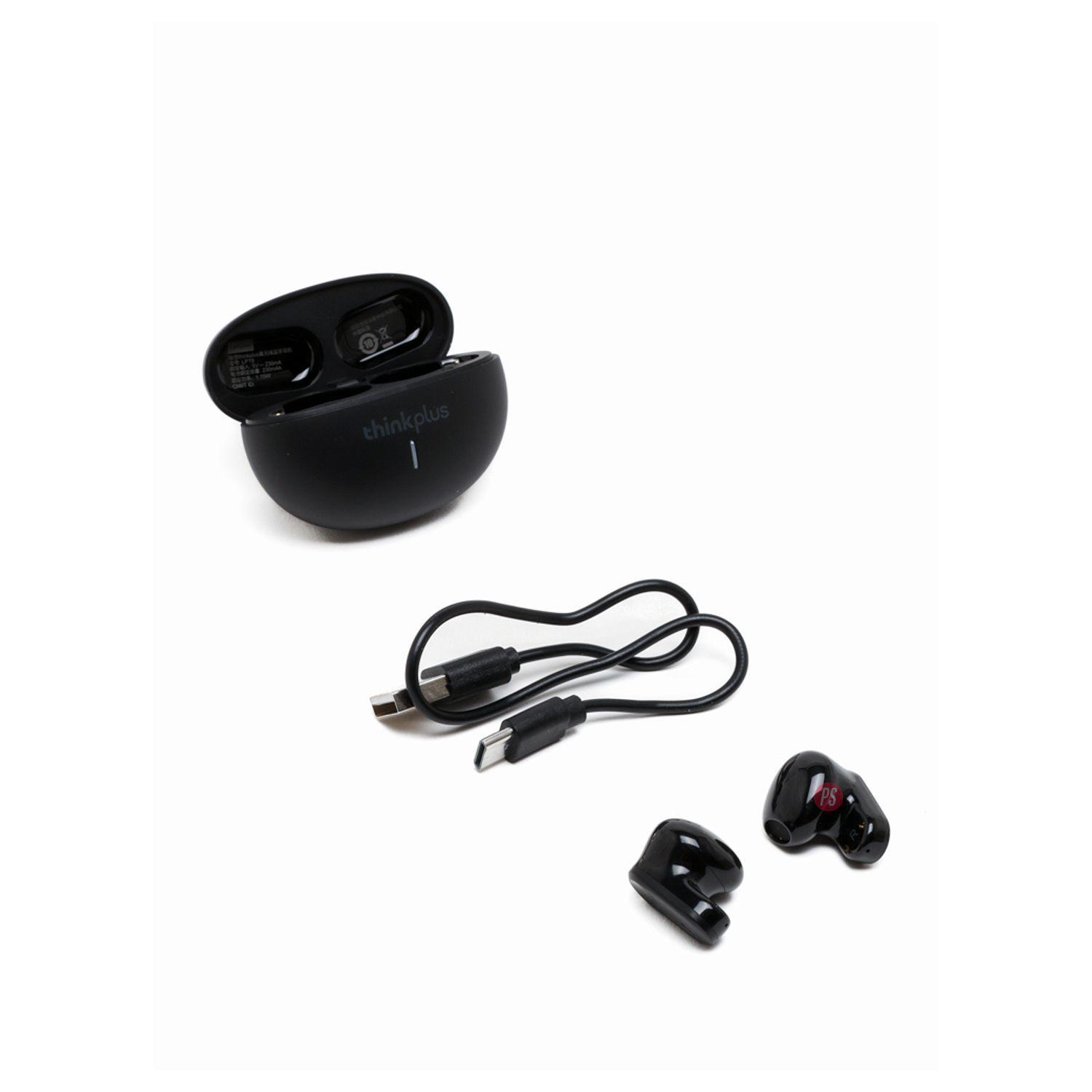 Audífonos Bluetooth Lenovo Lp19 Color Negro - PS-4